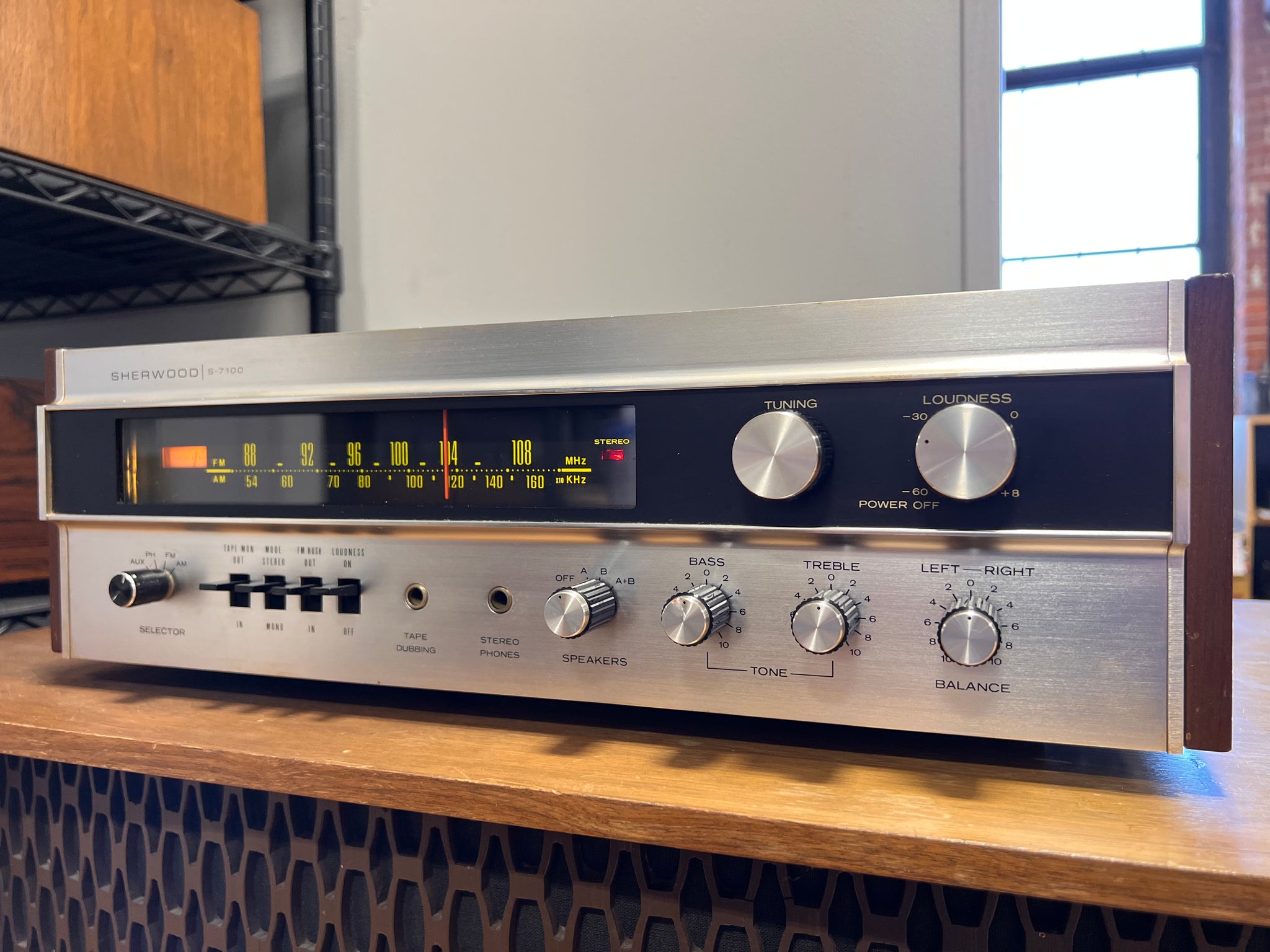 Sherwood S-7100 Vintage Solid State Receiver – Holt Hill Audio