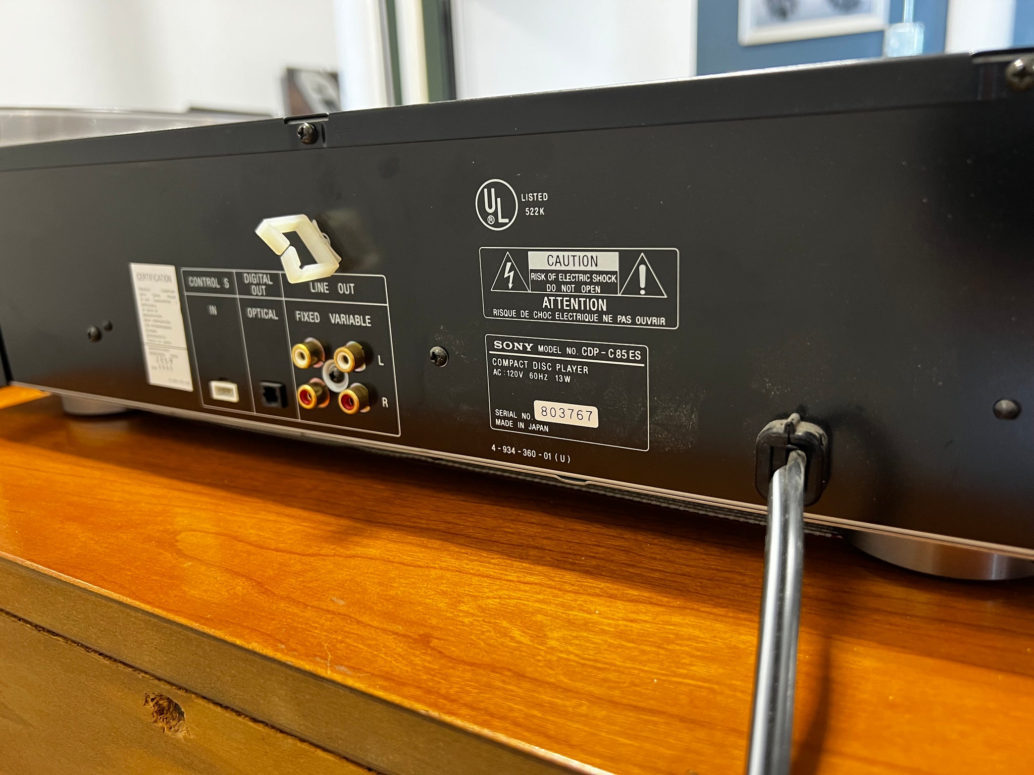 Sony CDP-C85ES, HiEnd 5-disc Carousel – Holt Hill Audio