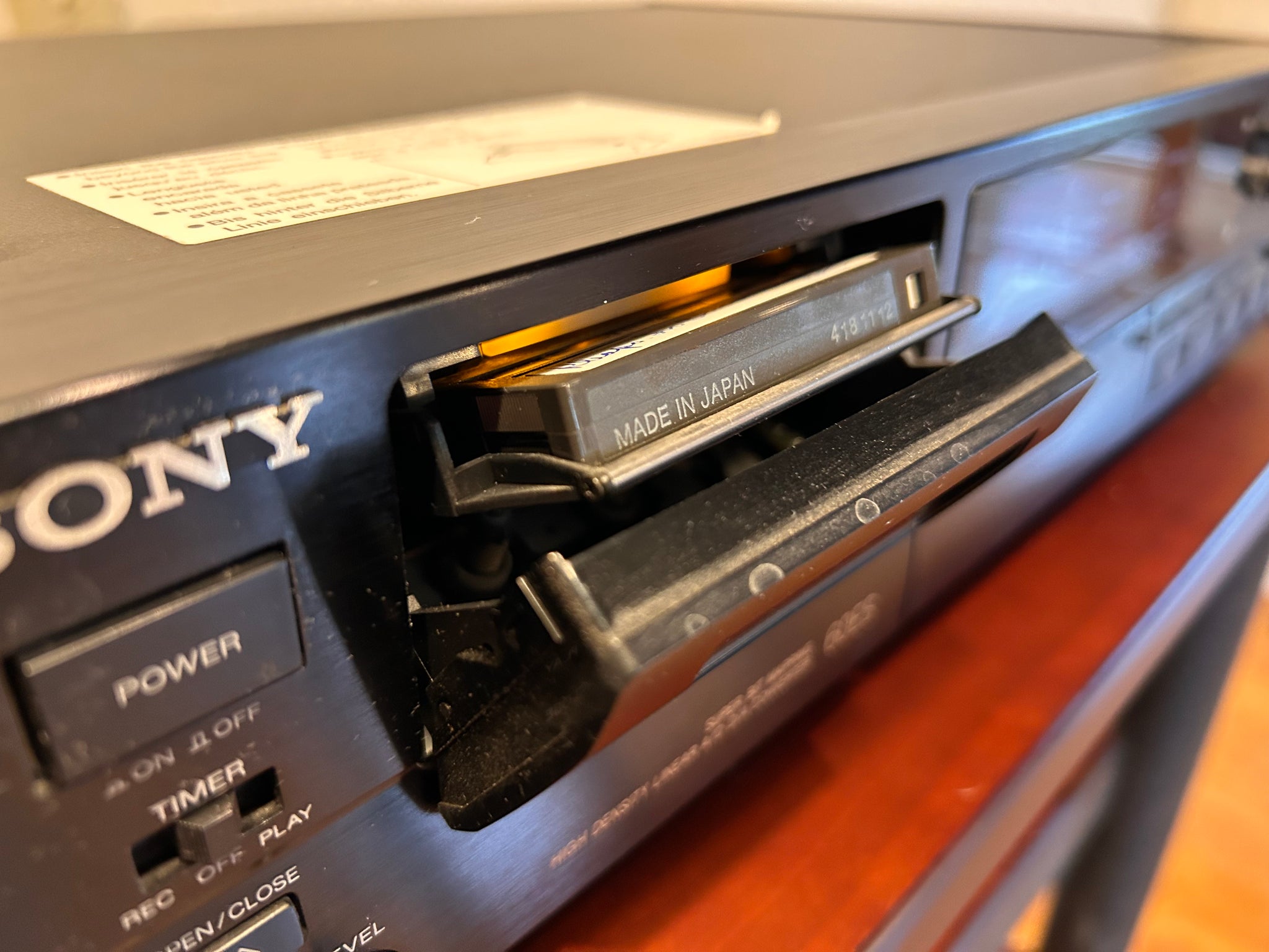 Sony DTC-60ES, High-End DAT Player/Recorder – Holt Hill Audio