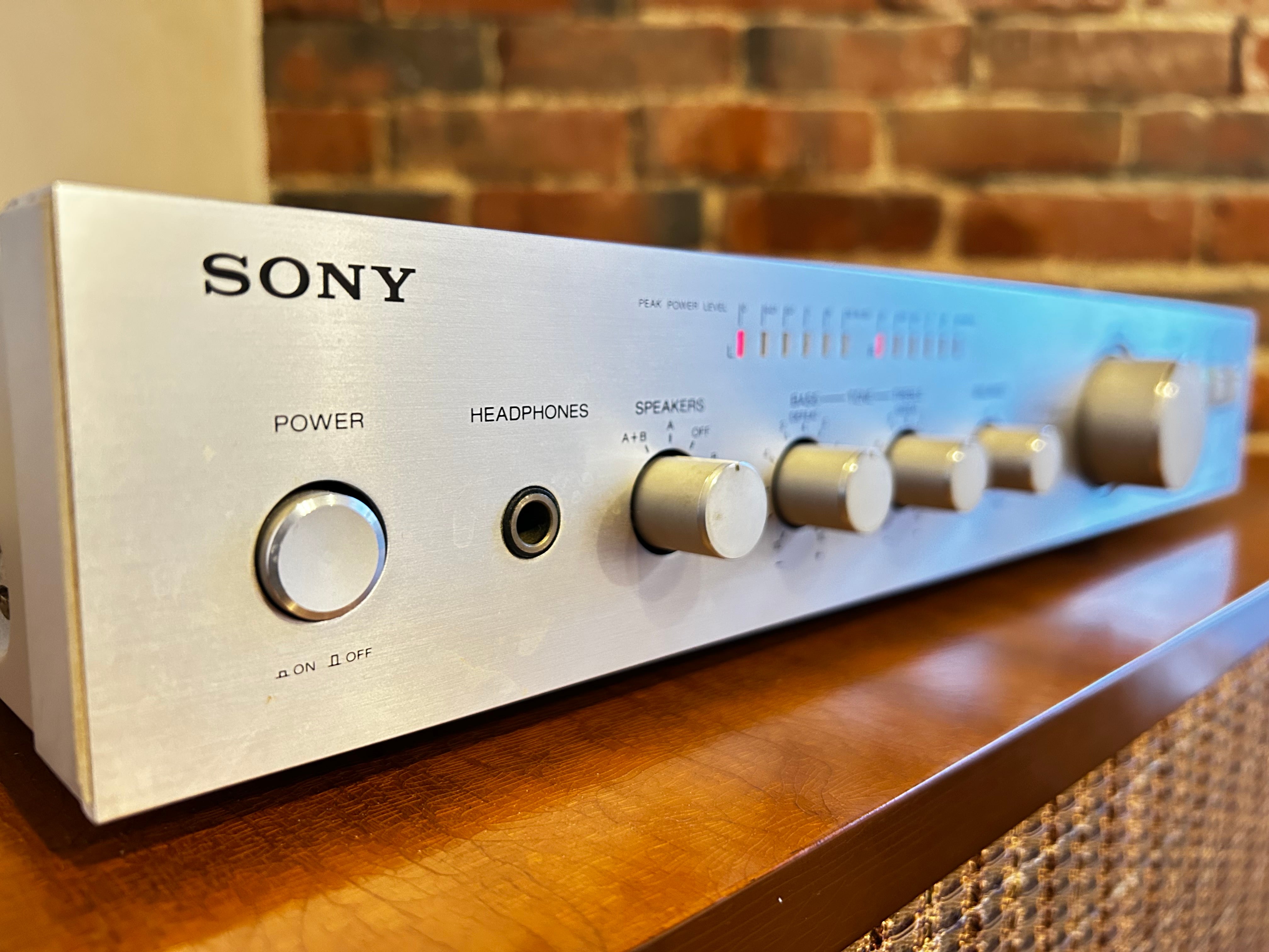 Sony TA-F30 Vintage Integrated Amp, European Import – Holt Hill Audio