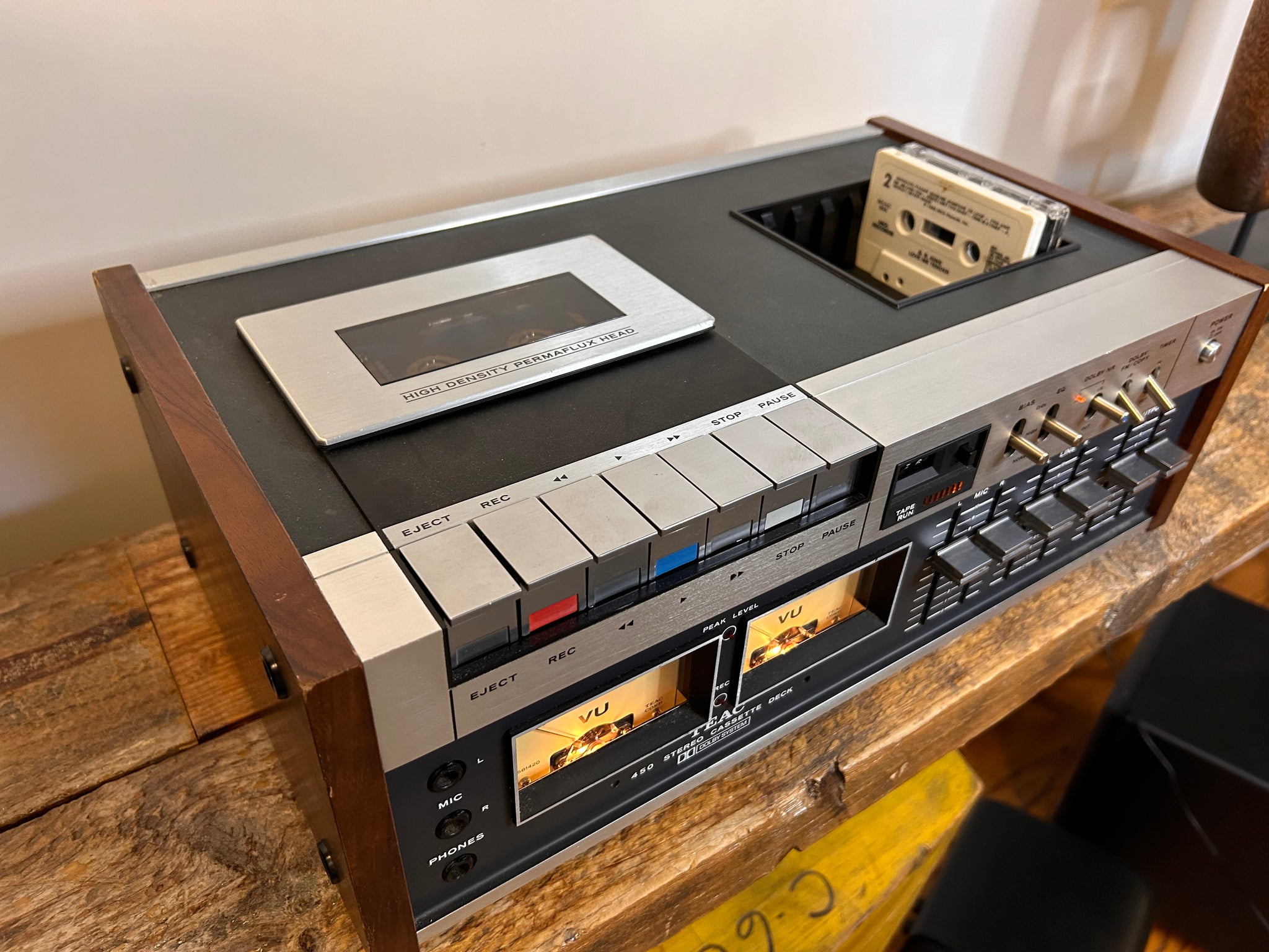 TEAC A-450 Cassette Player & Storage Unit! – Holt Hill Audio