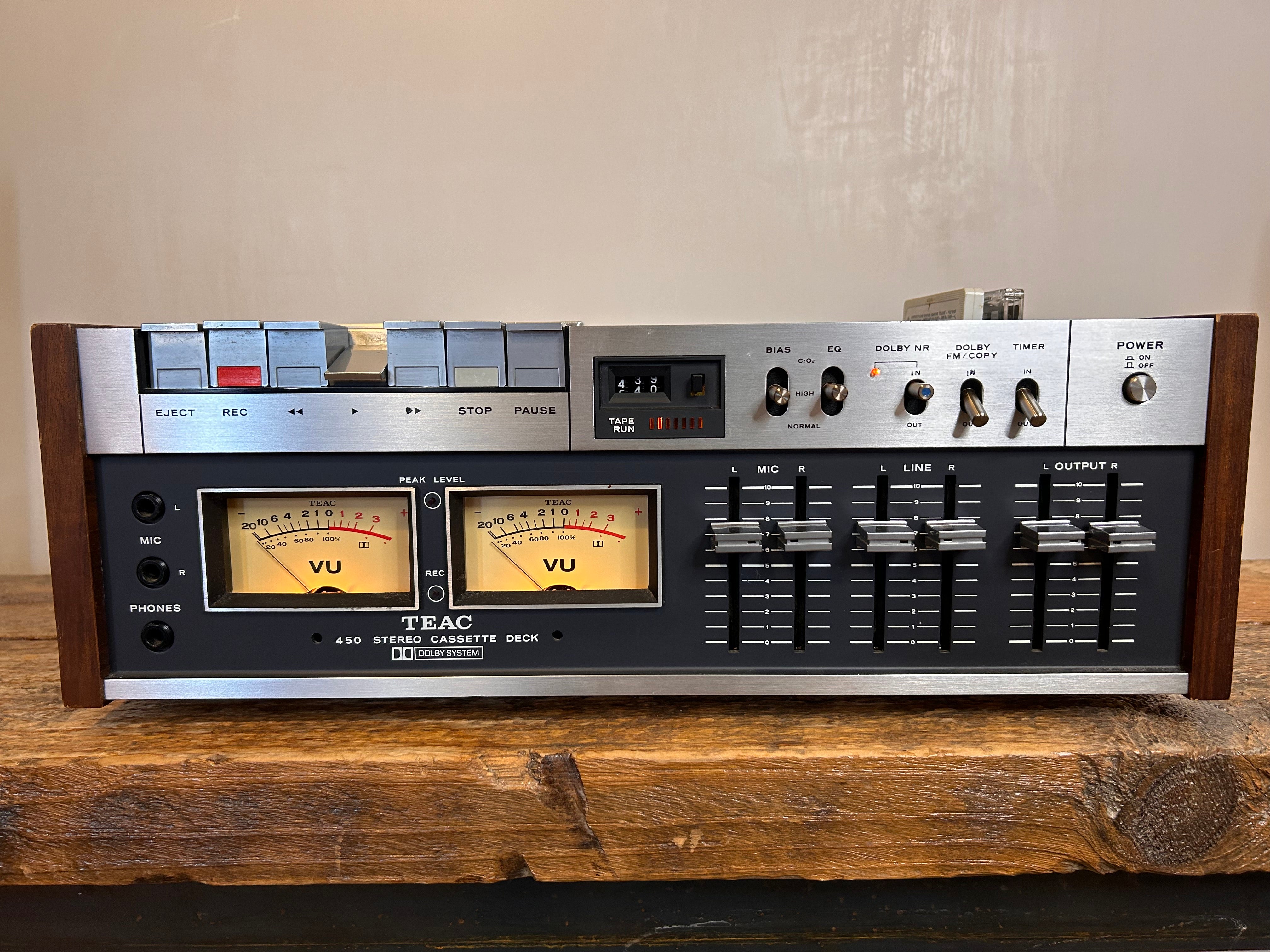 Teac Removable Memory Module TEAC A-450 Cassette Player & Storage Unit! – Holt Hill Audio