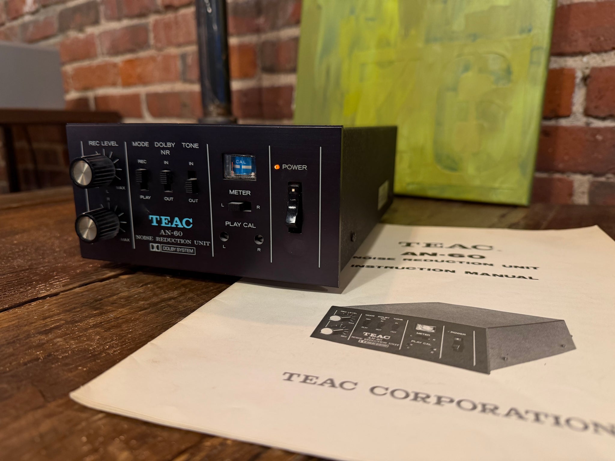 TEAC AN-60 Noise Reduction, Quiet Things Down – Holt Hill Audio