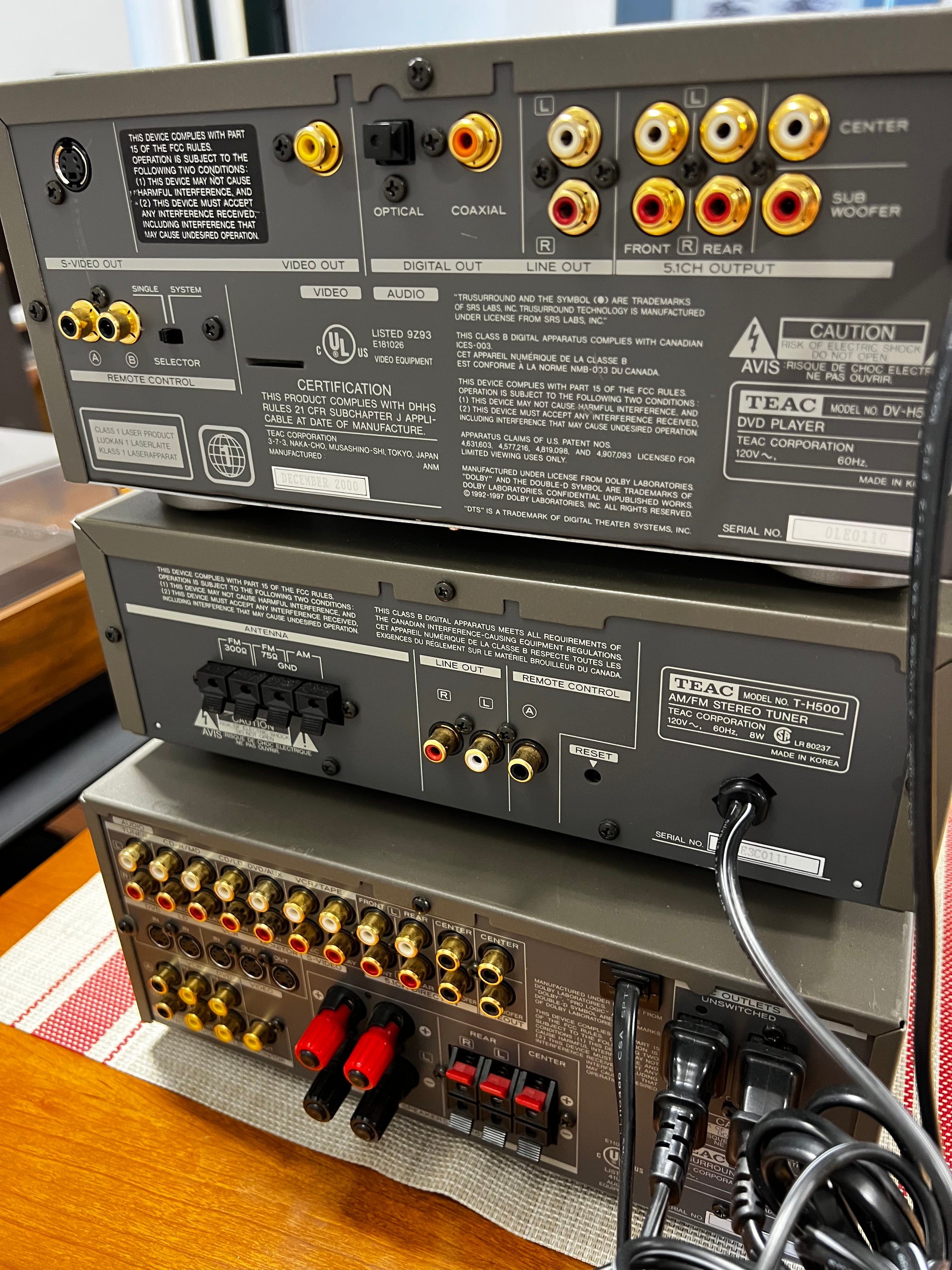 TEAC H500 Hi-Po TEAC H500 Hi-Po