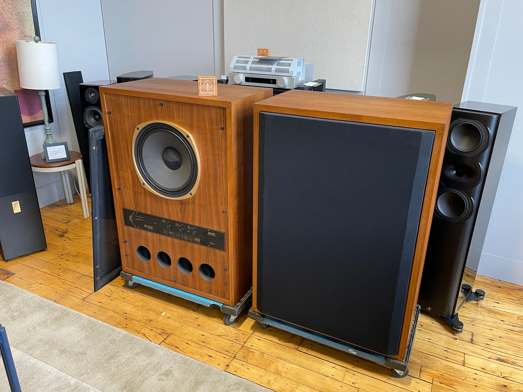 Tannoy SyncSource M-1000 Super Red Studio Monitors, A Mouth Full