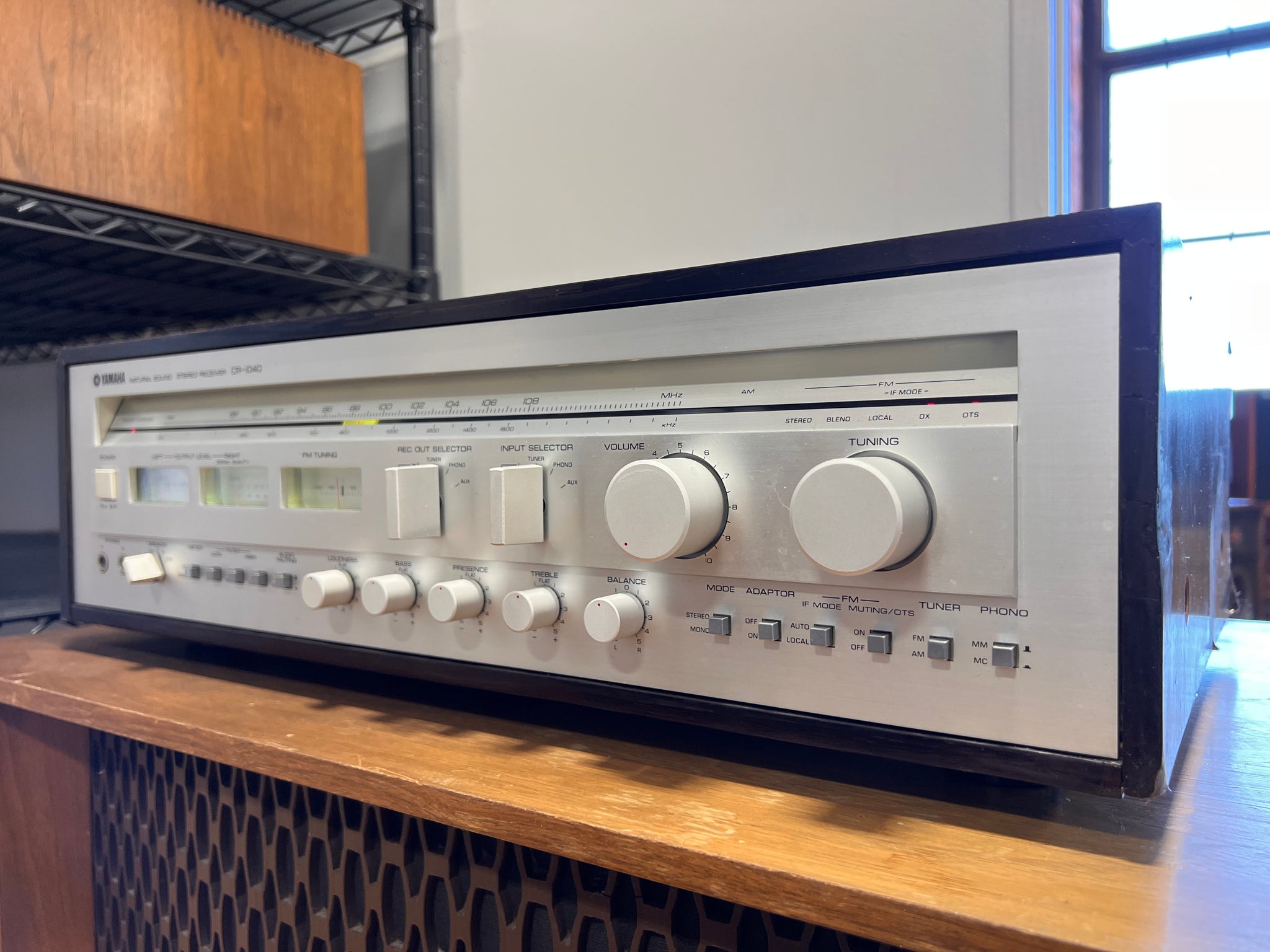 Yamaha CR-1040 Vintage Receiver, Smooth Performance! – Holt Hill Audio