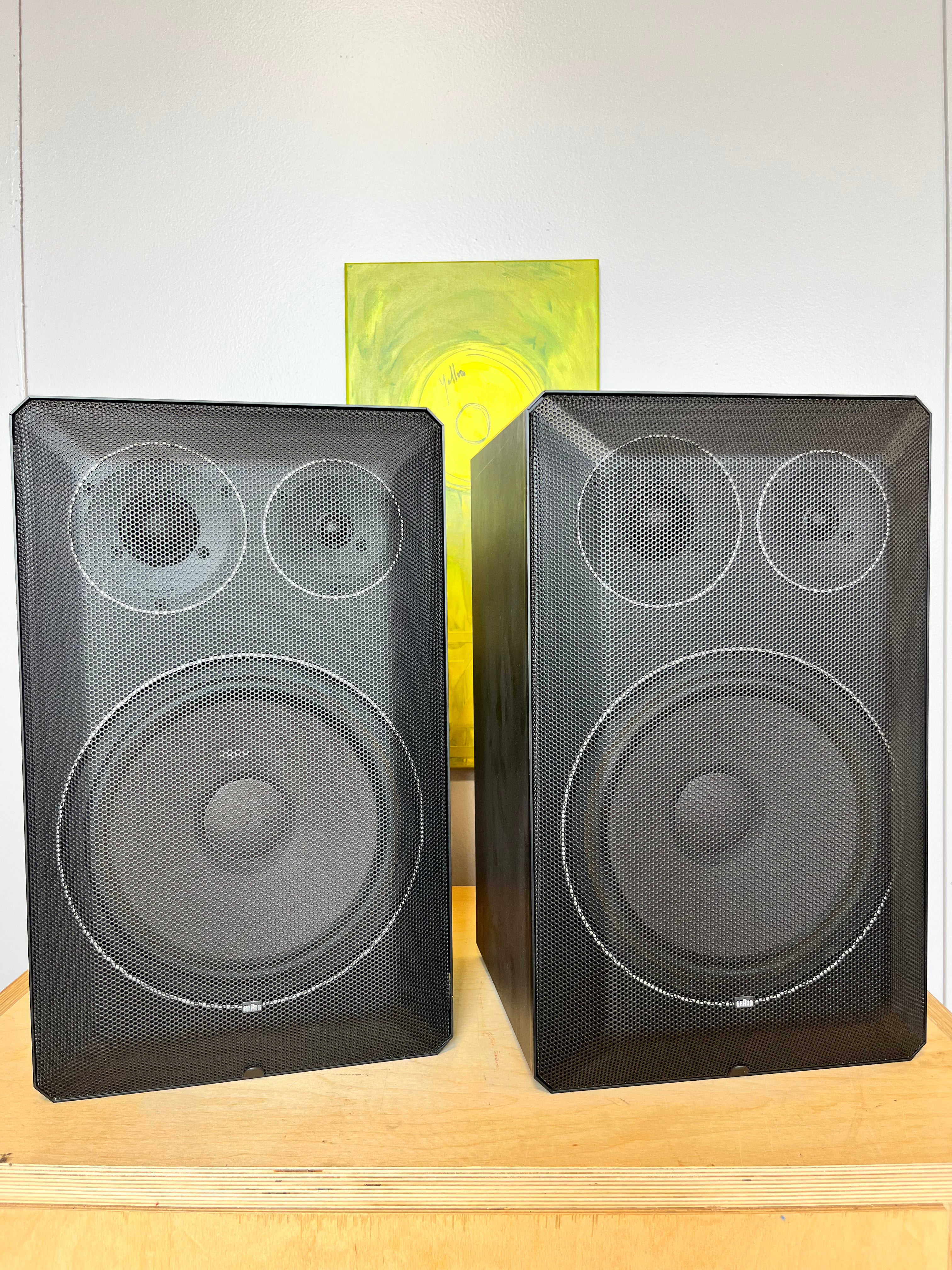 Braun LS100 Loudspeakers, Dieter Rams Design - SOLD