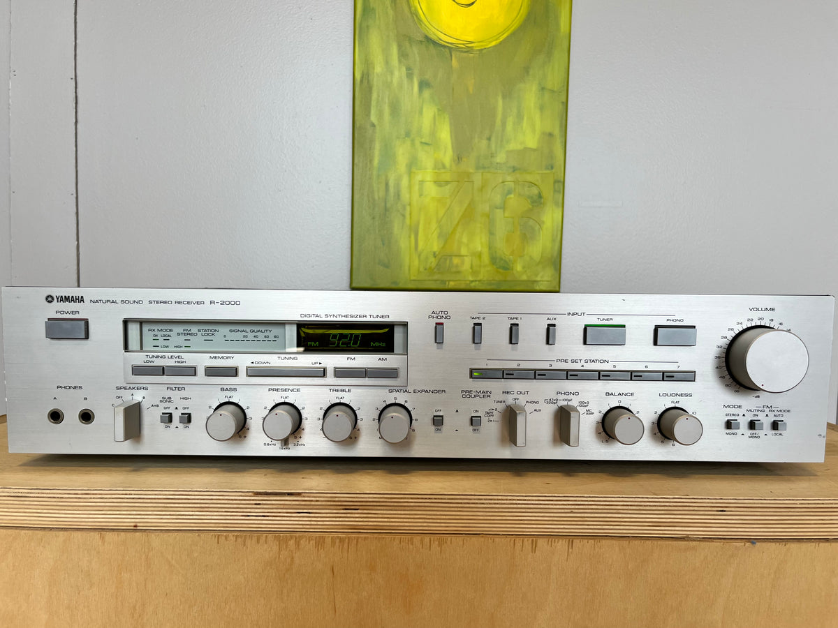 Yamaha R 2000 Yamaha R-2000 High Power Vintage Receiver – Holt Hill Audio