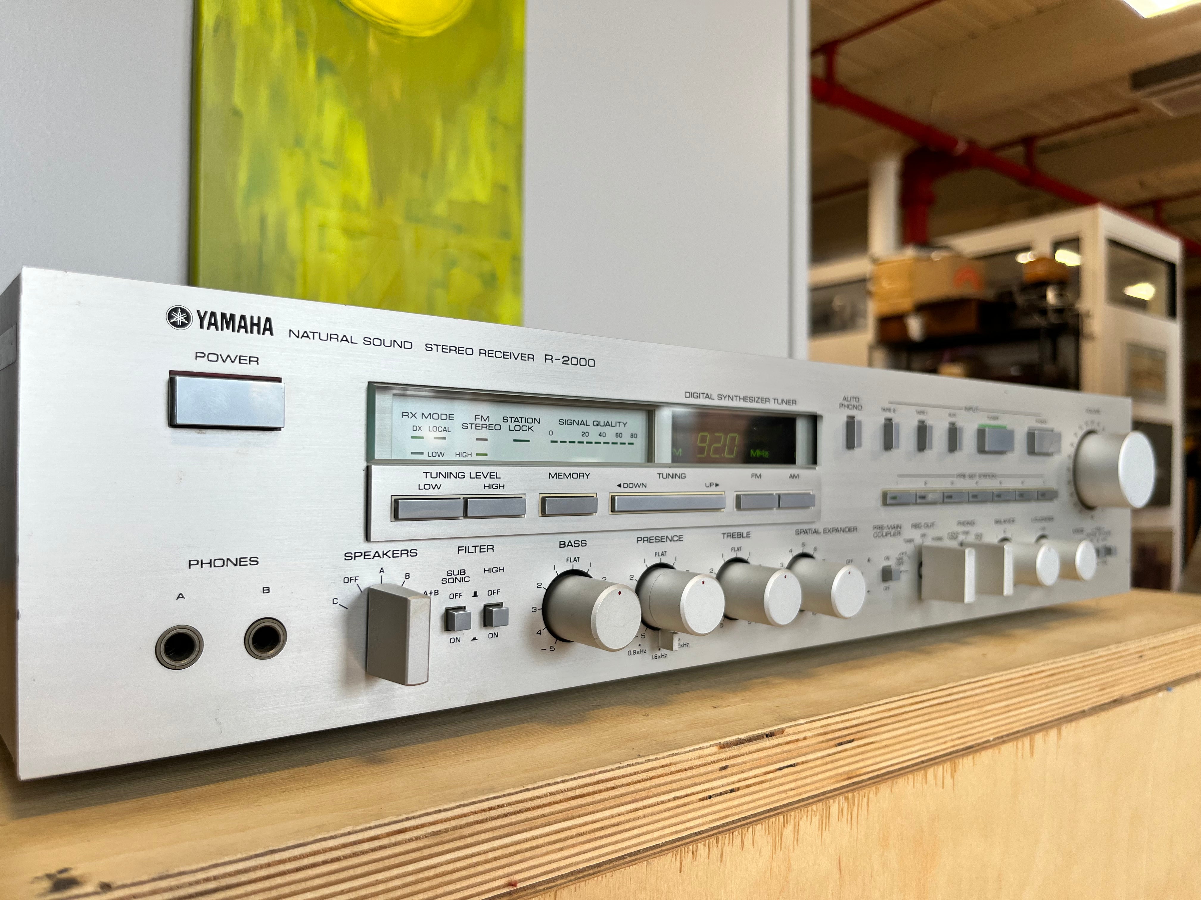 Yamaha R 2000 Yamaha R-2000 High Power Vintage Receiver – Holt Hill Audio