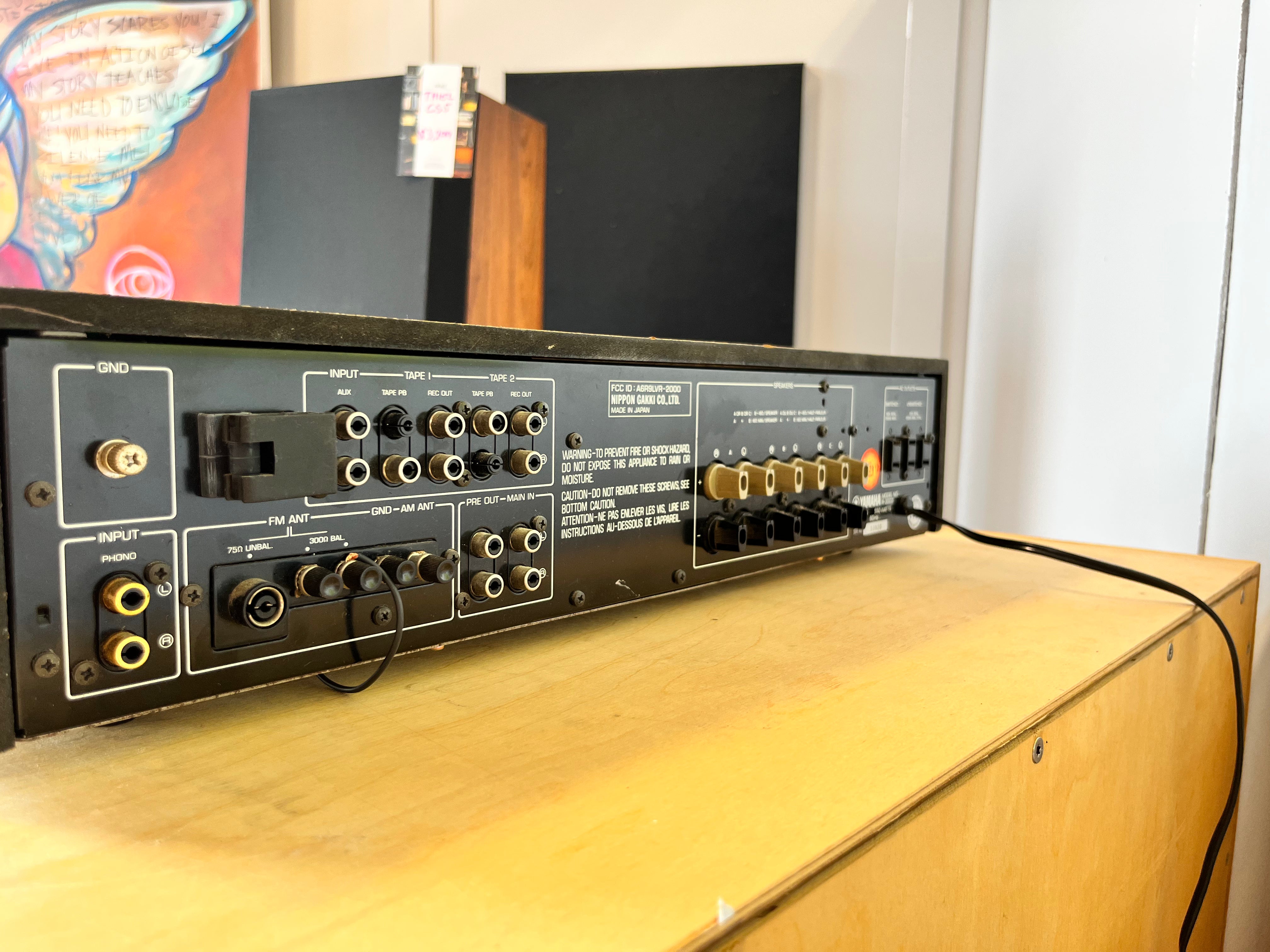 Yamaha R 2000 Yamaha R-2000 High Power Vintage Receiver – Holt Hill Audio