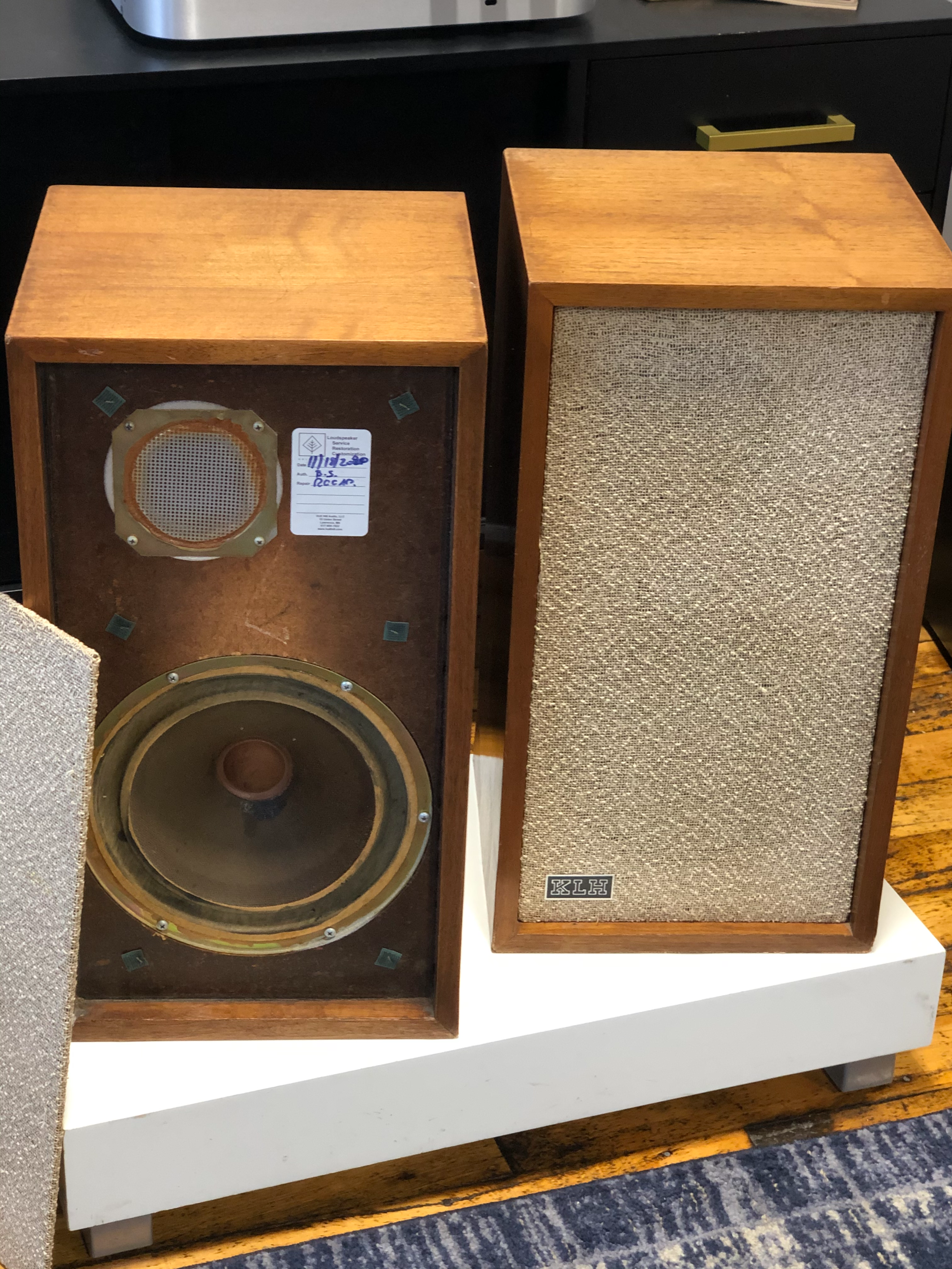 KLH Six Vintage Loudspeakers, Beautiful Survivors - SOLD