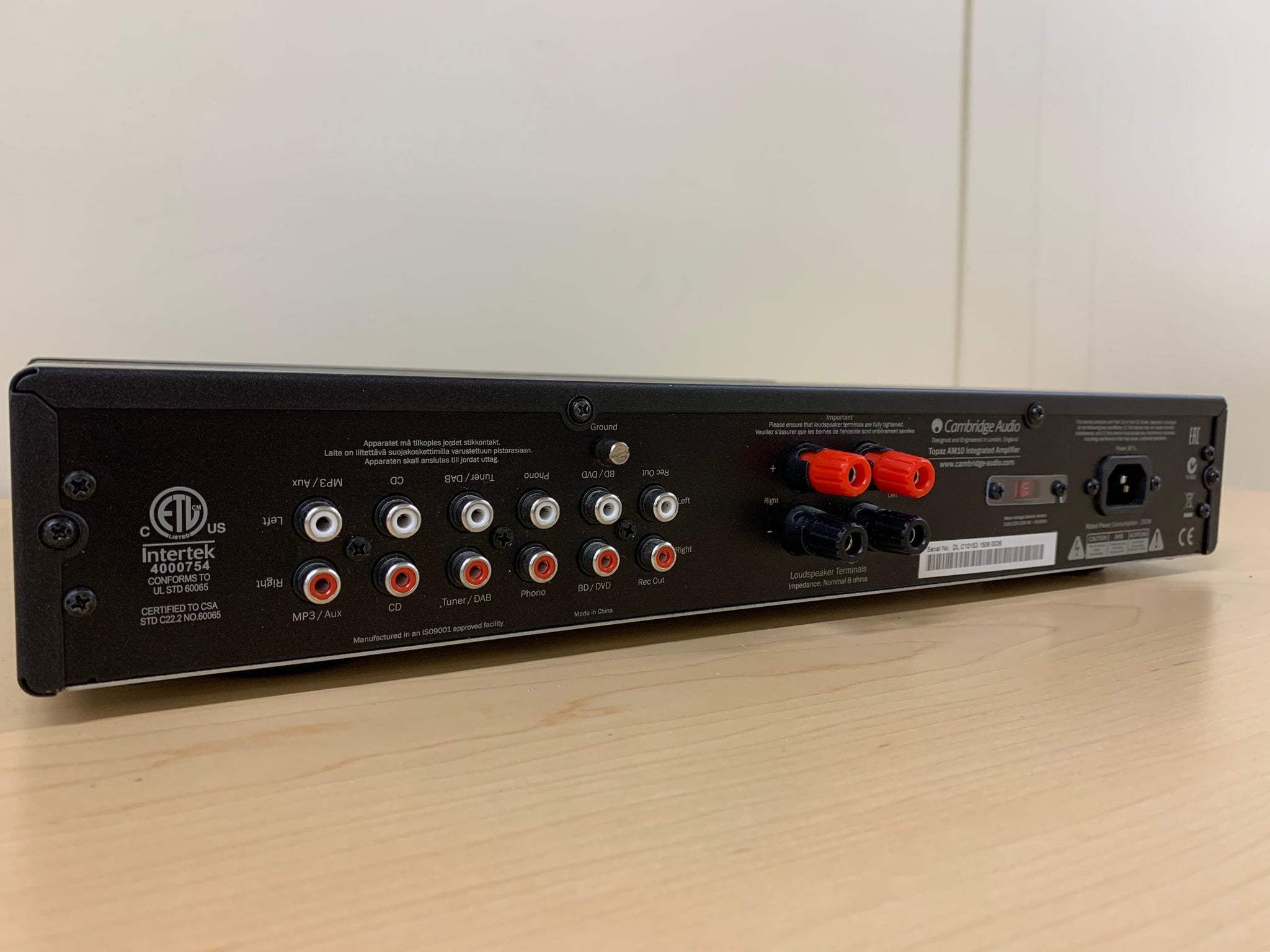 Cambridge Audio Topaz AM10 Integrated Amplifier - SOLD – Holt Hill