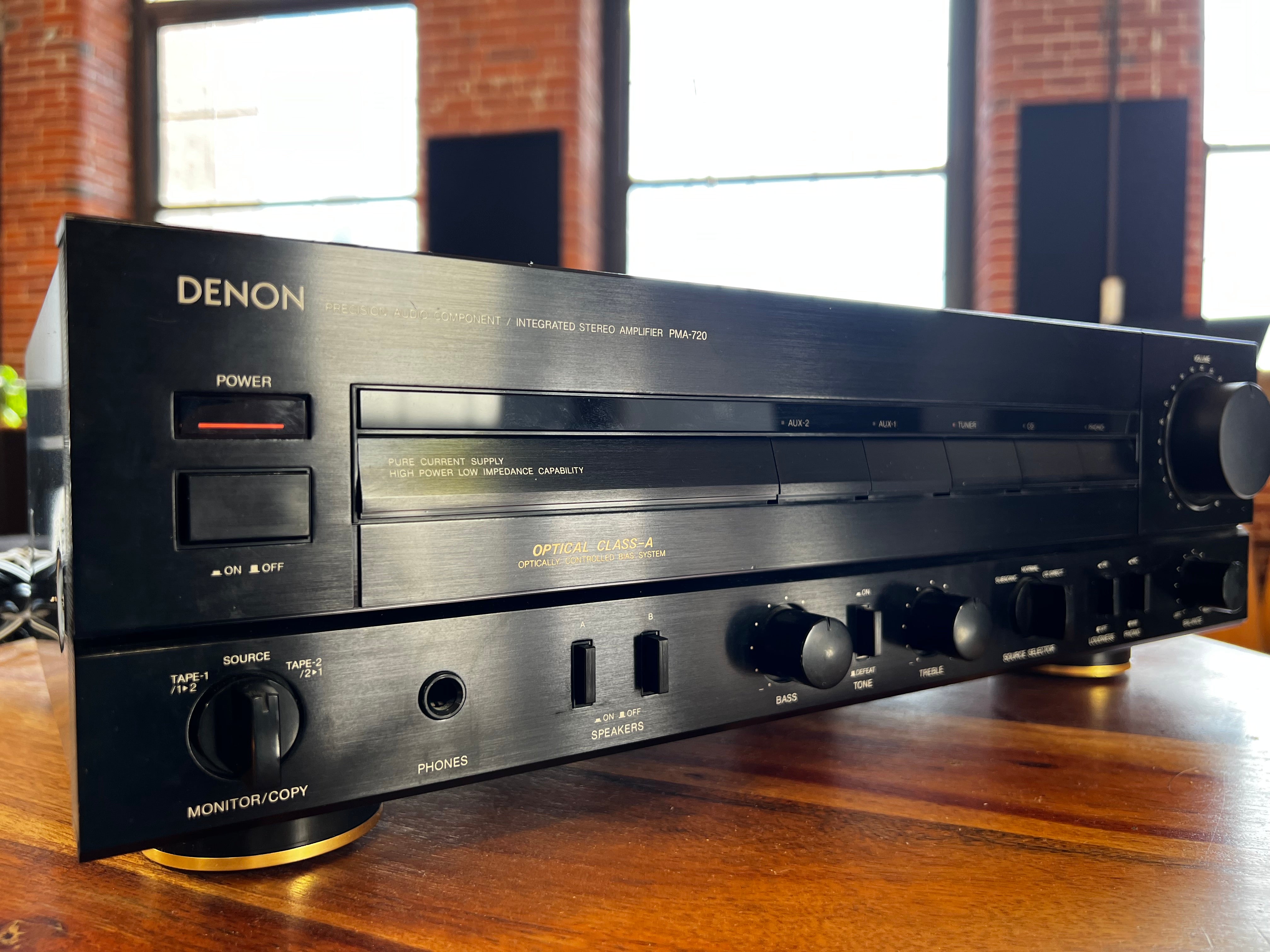 Denon PMA-720 Stereo Integrated Amplifier, Clean Power - SOLD