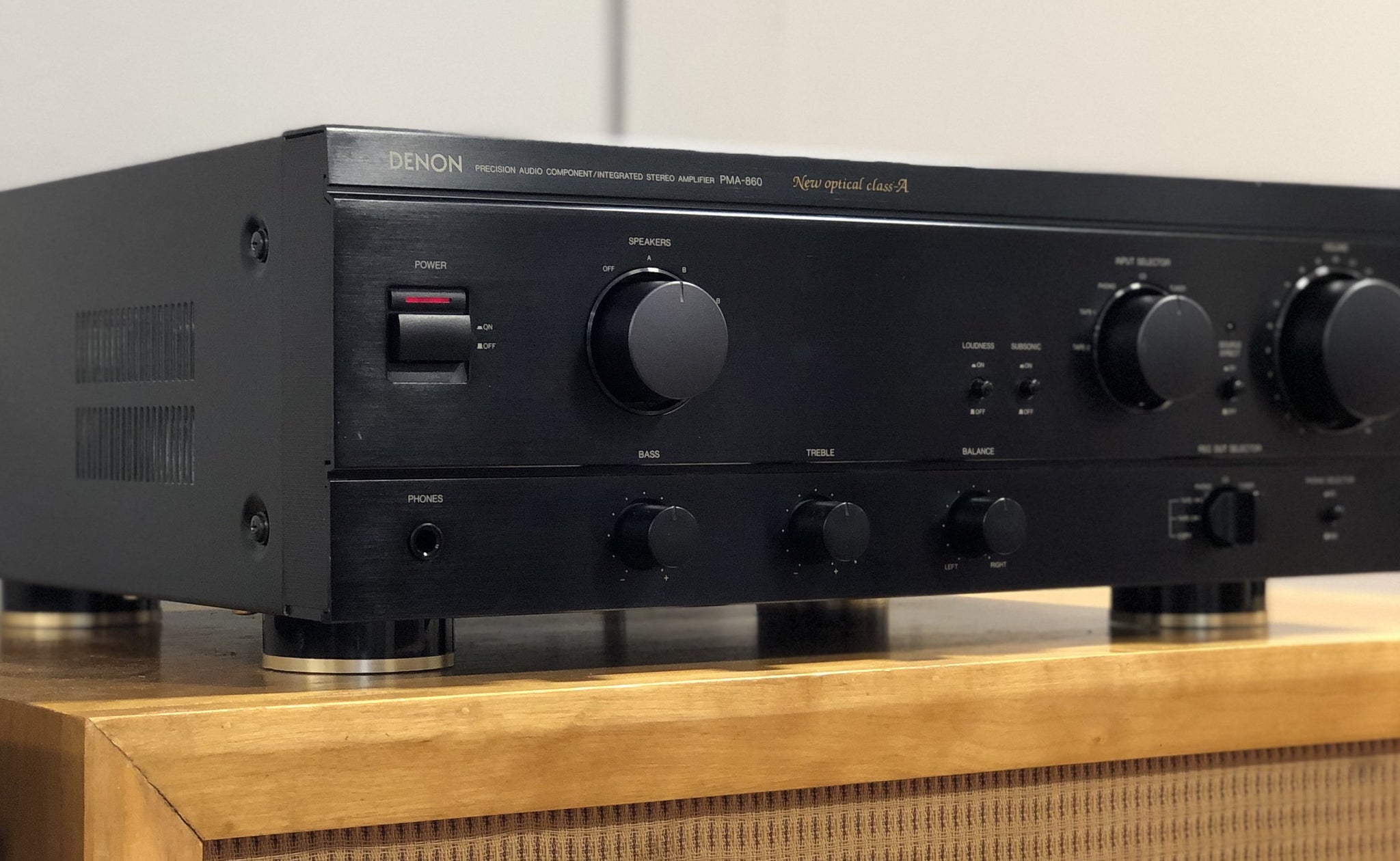 Denon PMA-860 Stereo Integrated Amplifier, Robust Power