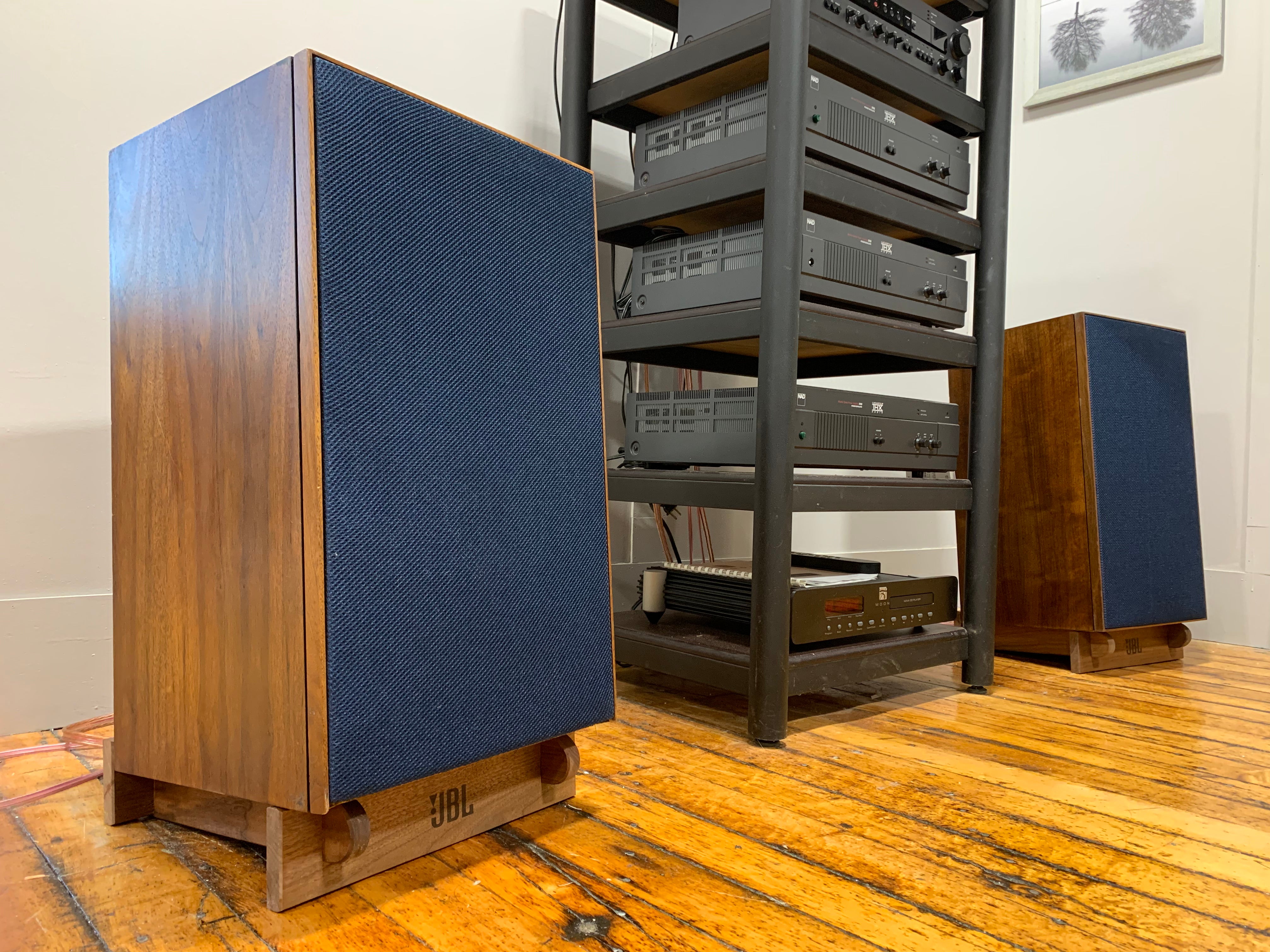 JBL L100 Century Speakers with Stands - SOLD