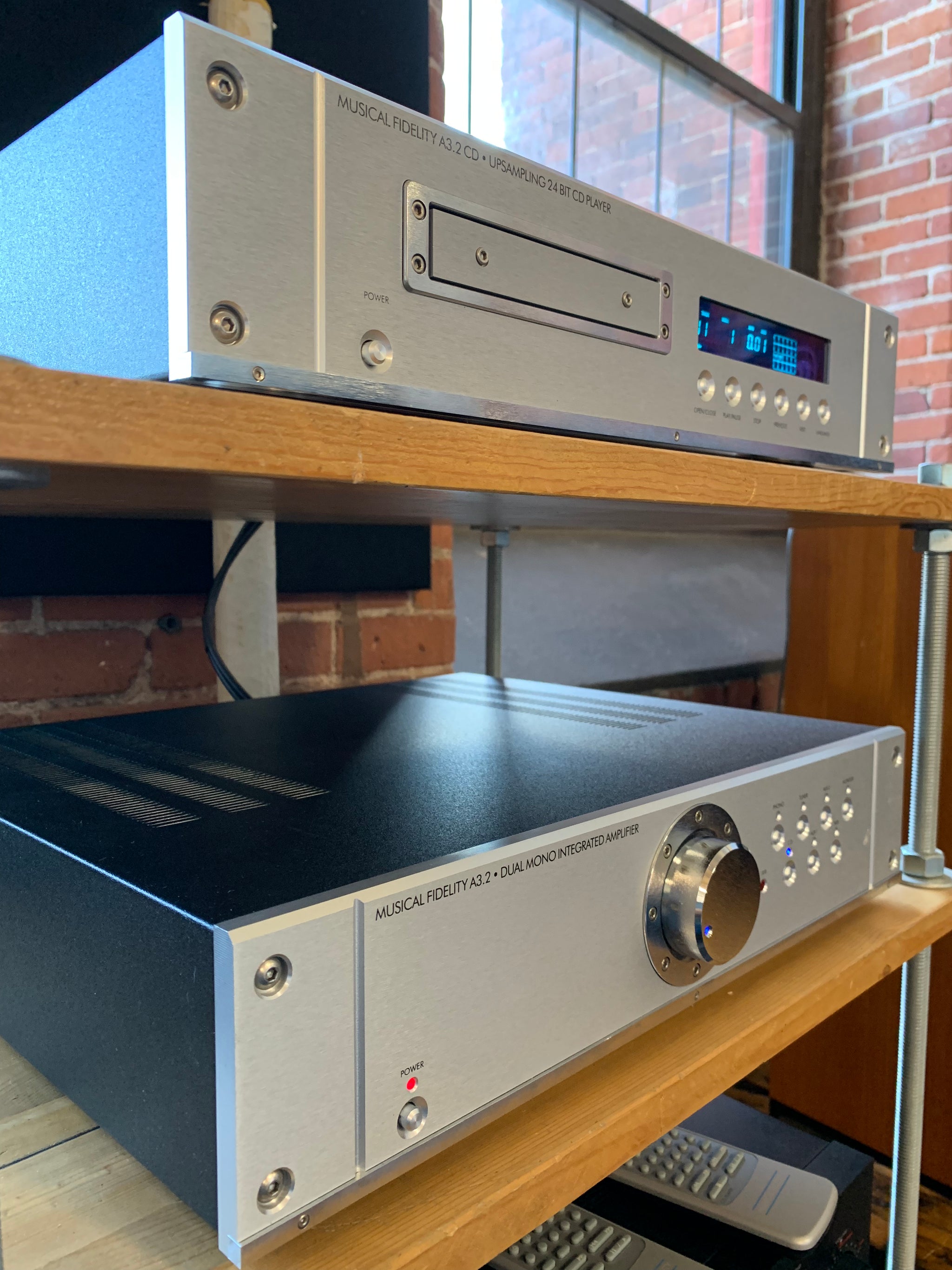 Musical Fidelity A3.2 Dual Mono Integrated Amp - SOLD – Holt Hill Audio