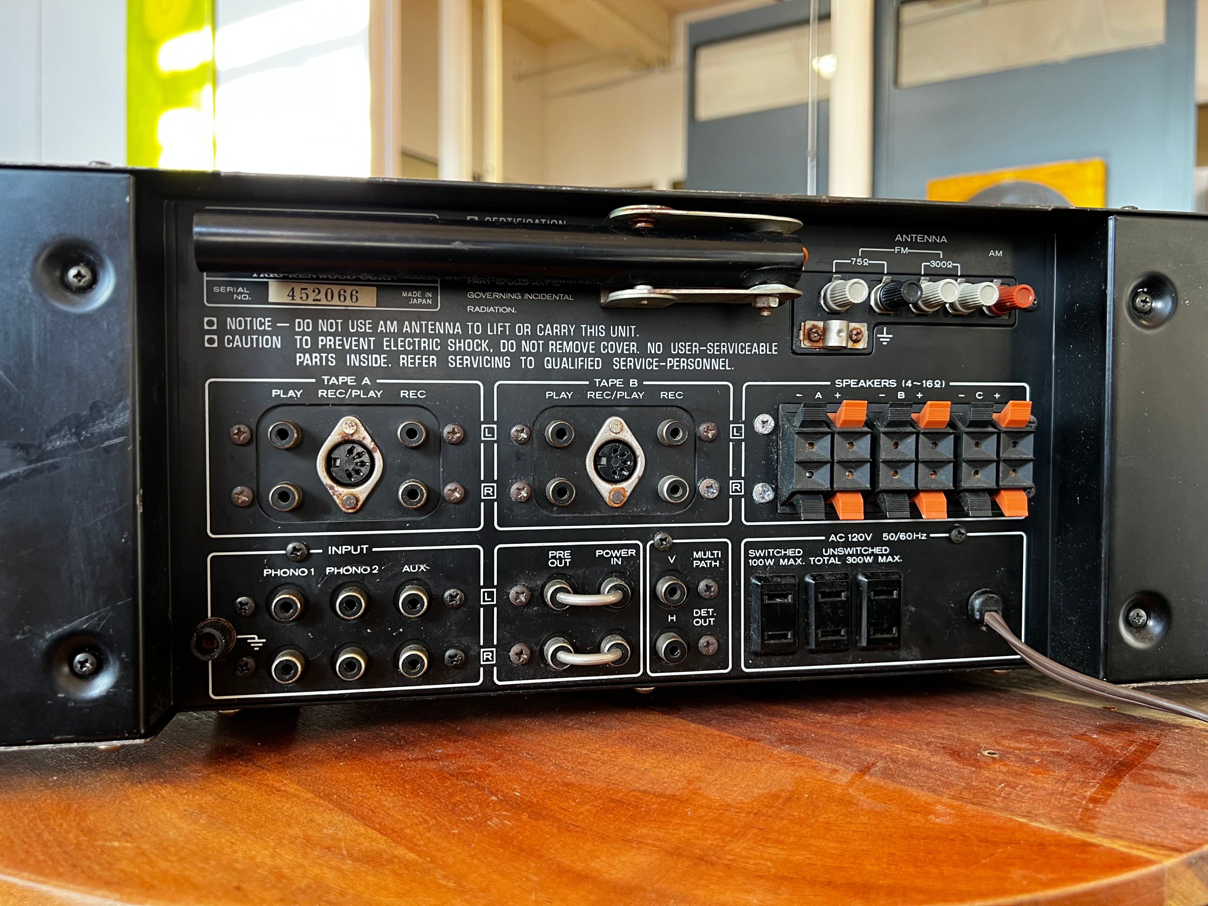 Kenwood KR-9600, Absolute Monster Receiver