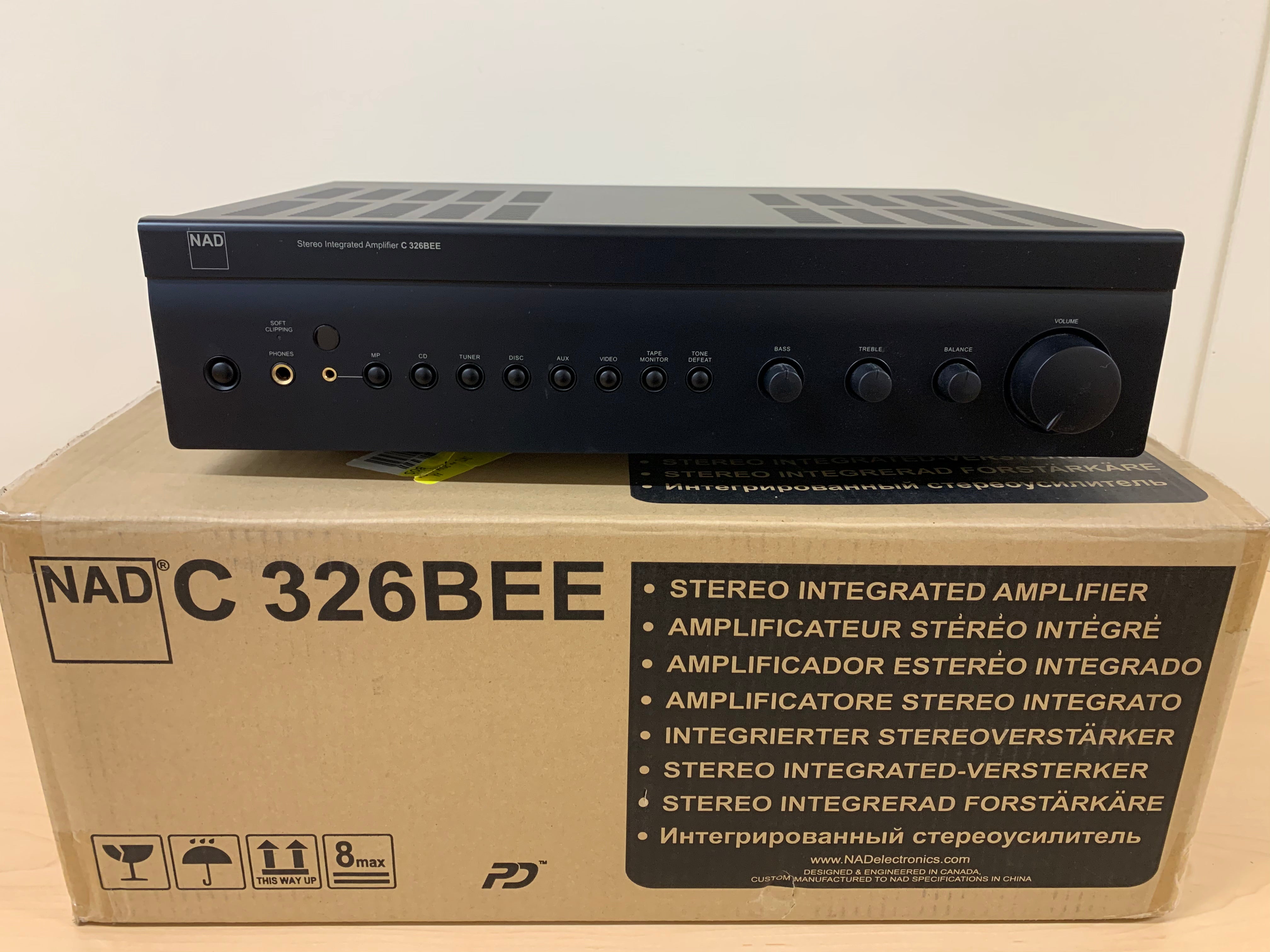 NAD C326BEE Integrated Amplifier - SOLD
