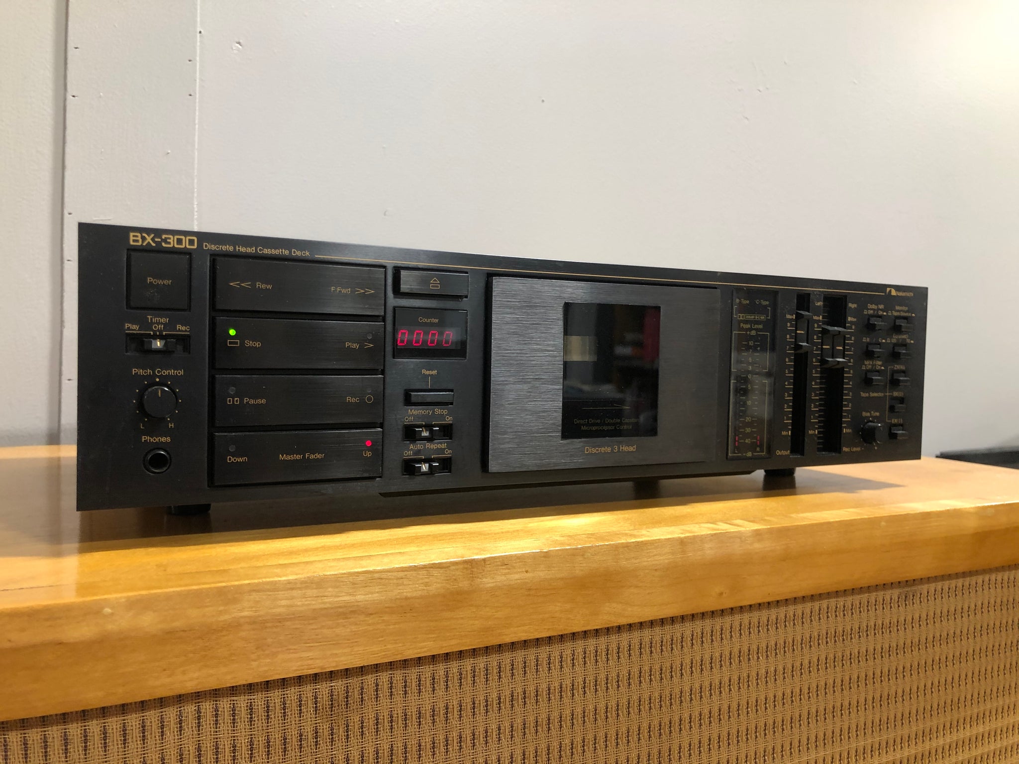 Nakamichi 3 Head Cassette System カセットデッキ NAKAMICHI DRAGON 3Head Hi End Cassette Vintage Original