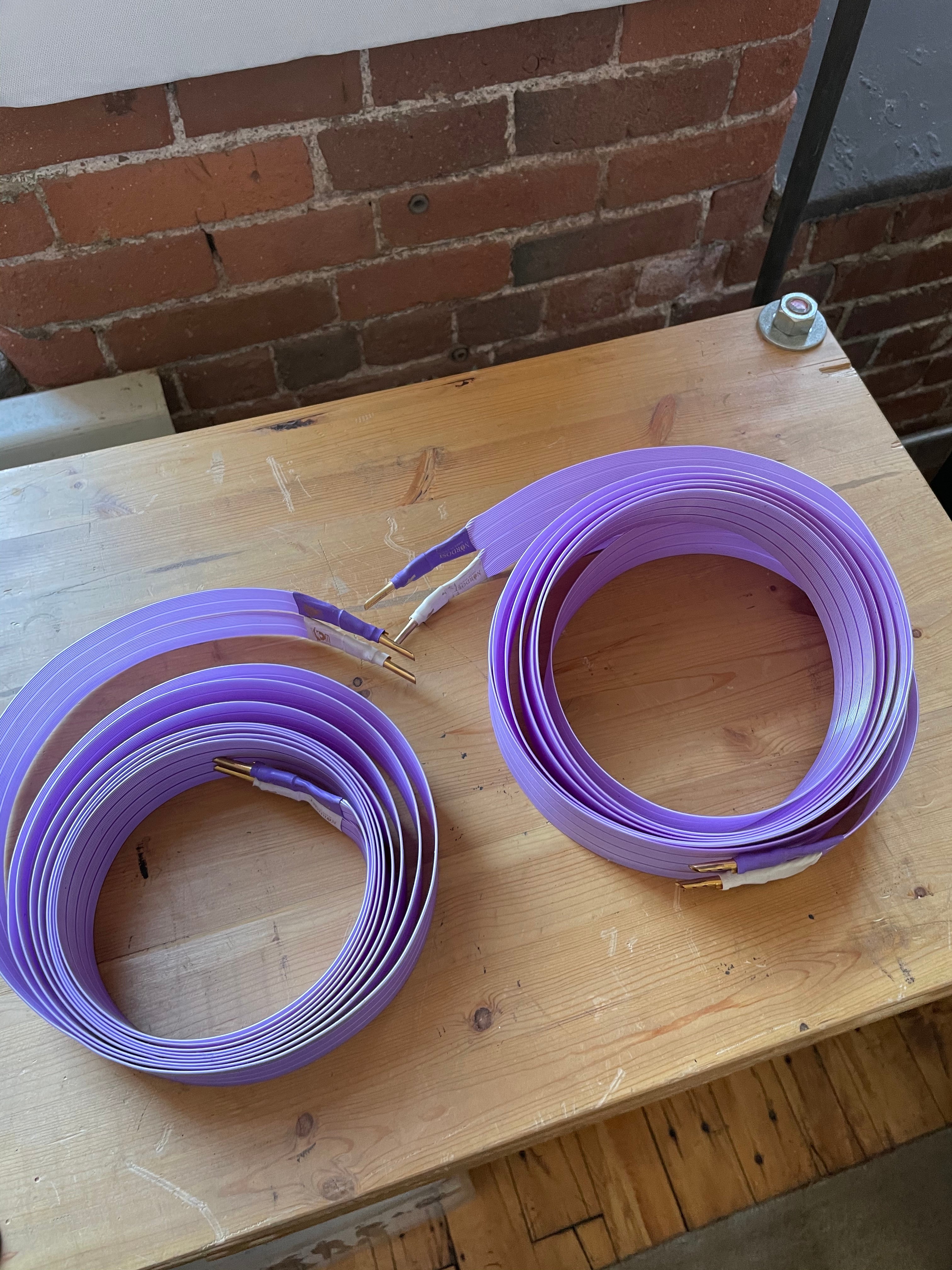Nordost SPM Reference "Flatline" Speaker Cable, 14'3" Length Pair - SOLD