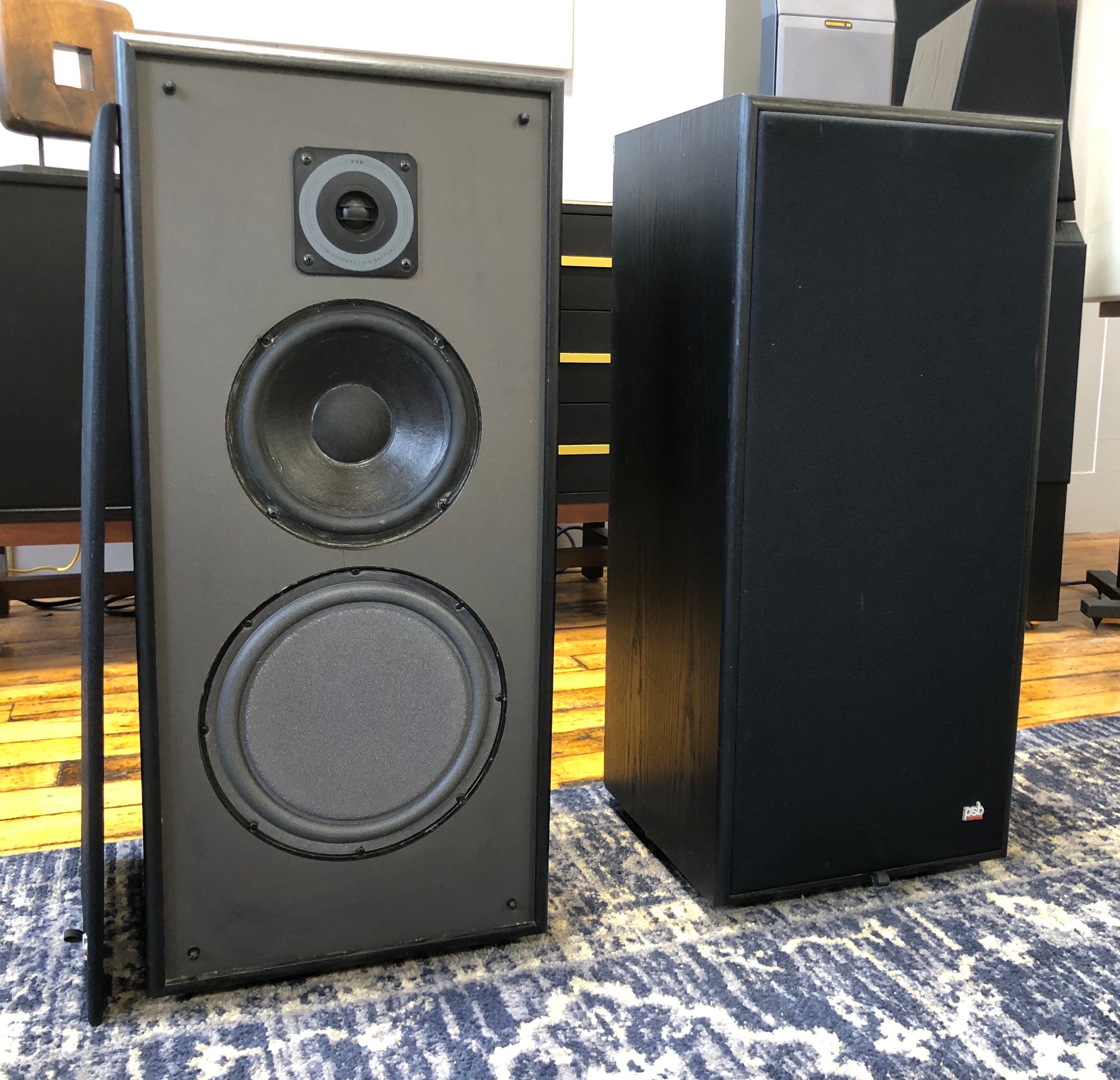 PSB 70R Vintage Loudspeakers, Top of the Line 1980s Sound - SOLD