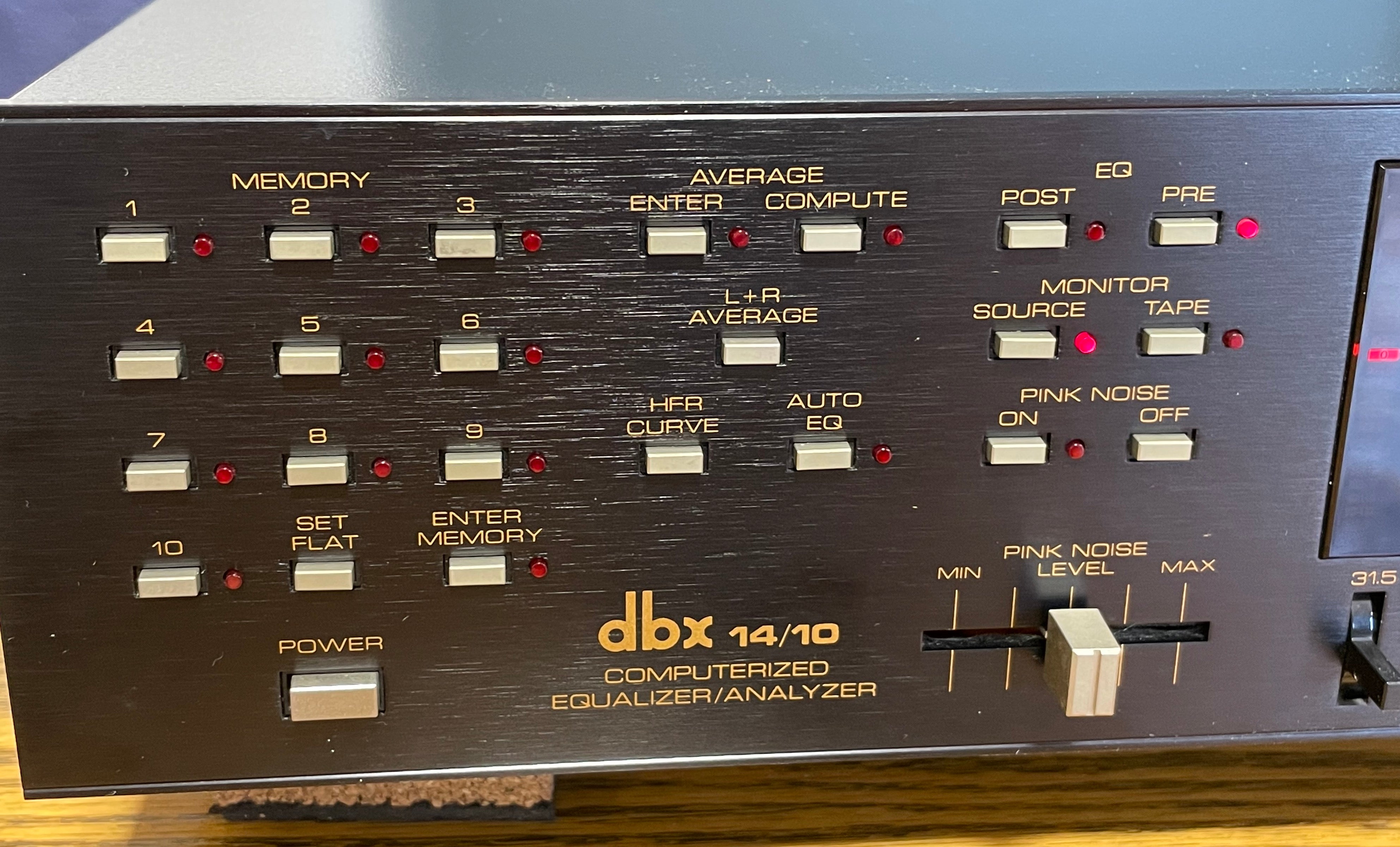 dbx 14/10 Computerized Equalizer/Analyzer - SOLD