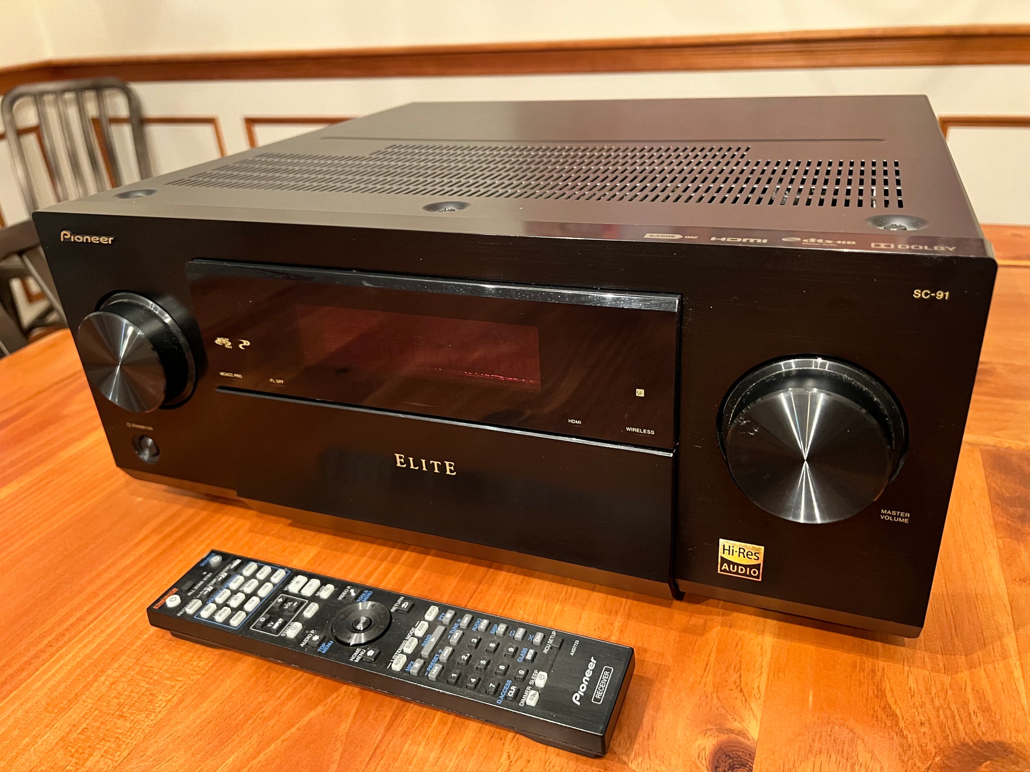 Pioneer SC-91 ELITE Home Theater Receiver - SOLD – Holt Hill Audio