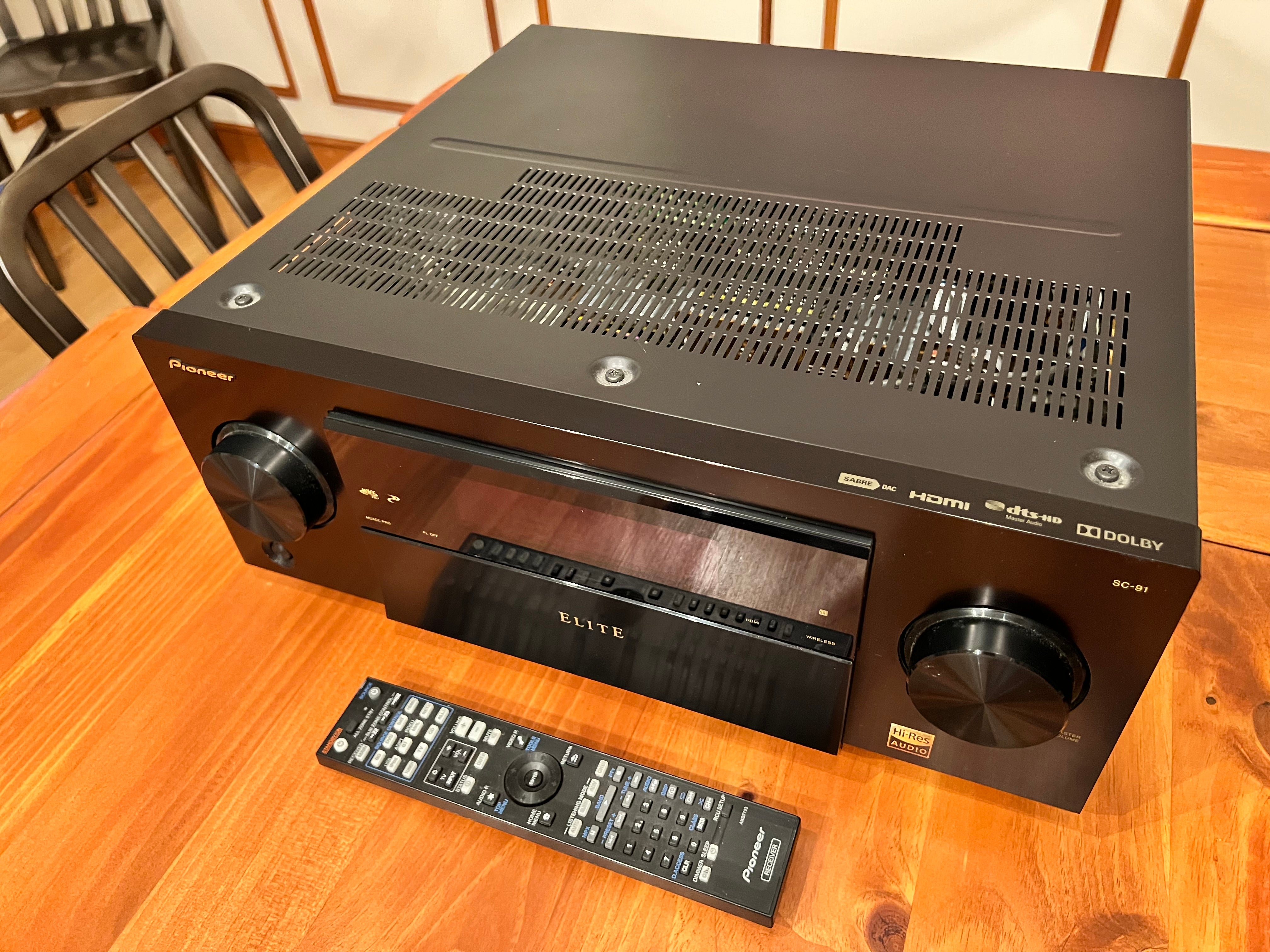 Pioneer SC-91 ELITE Home Theater Receiver - SOLD