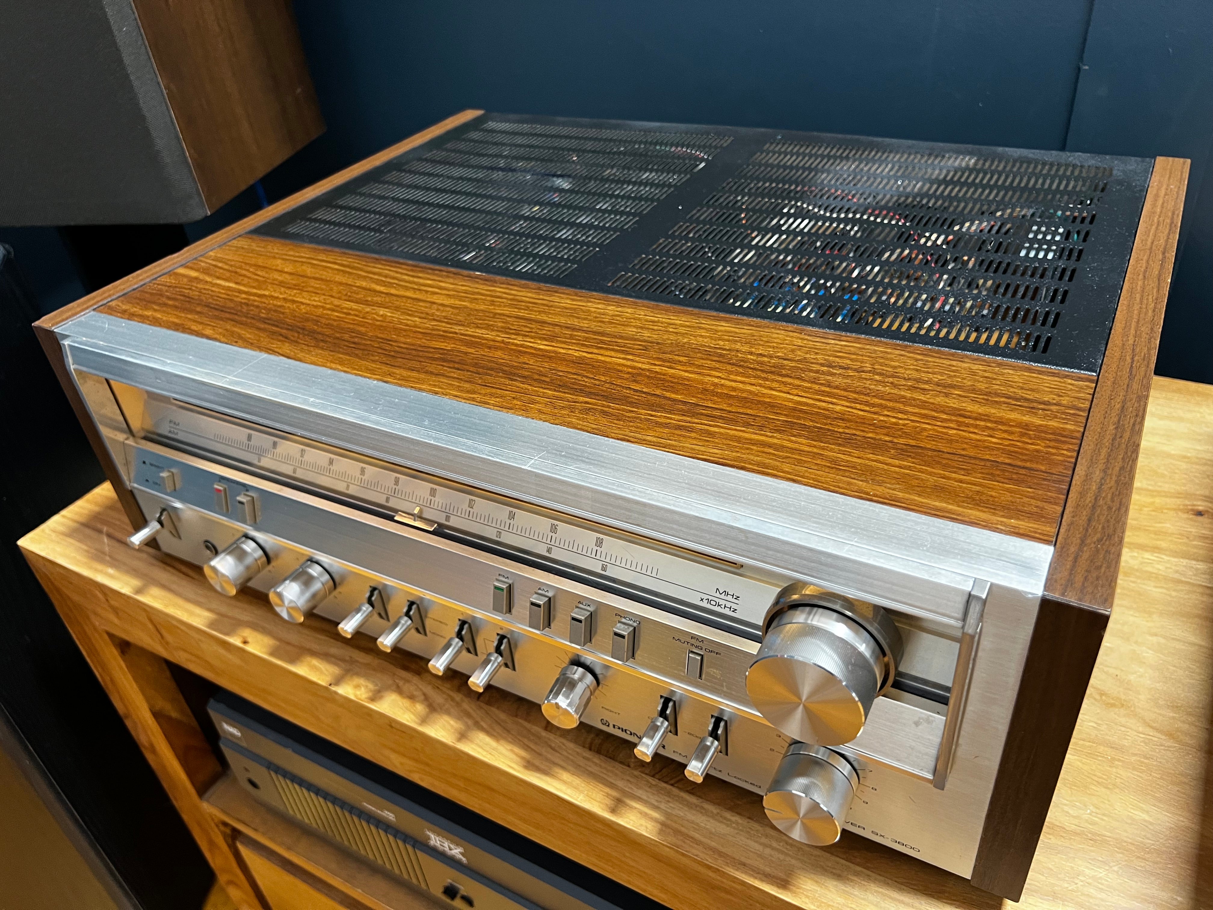Pioneer SX-3800 Vintage Receiver, Relive the Dream!