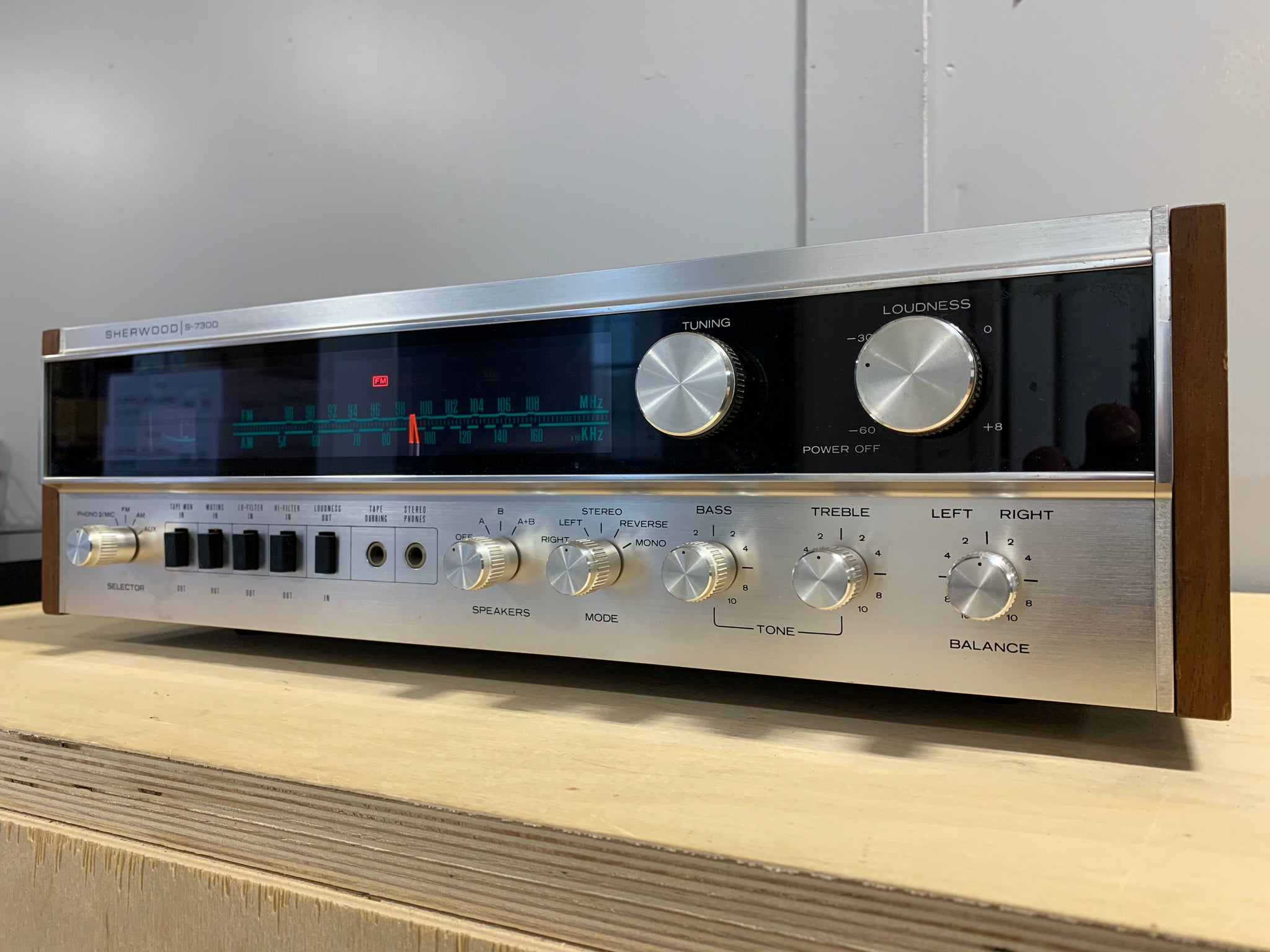Sherwood S-7300 Vintage Stereo Receiver - SOLD – Holt Hill Audio