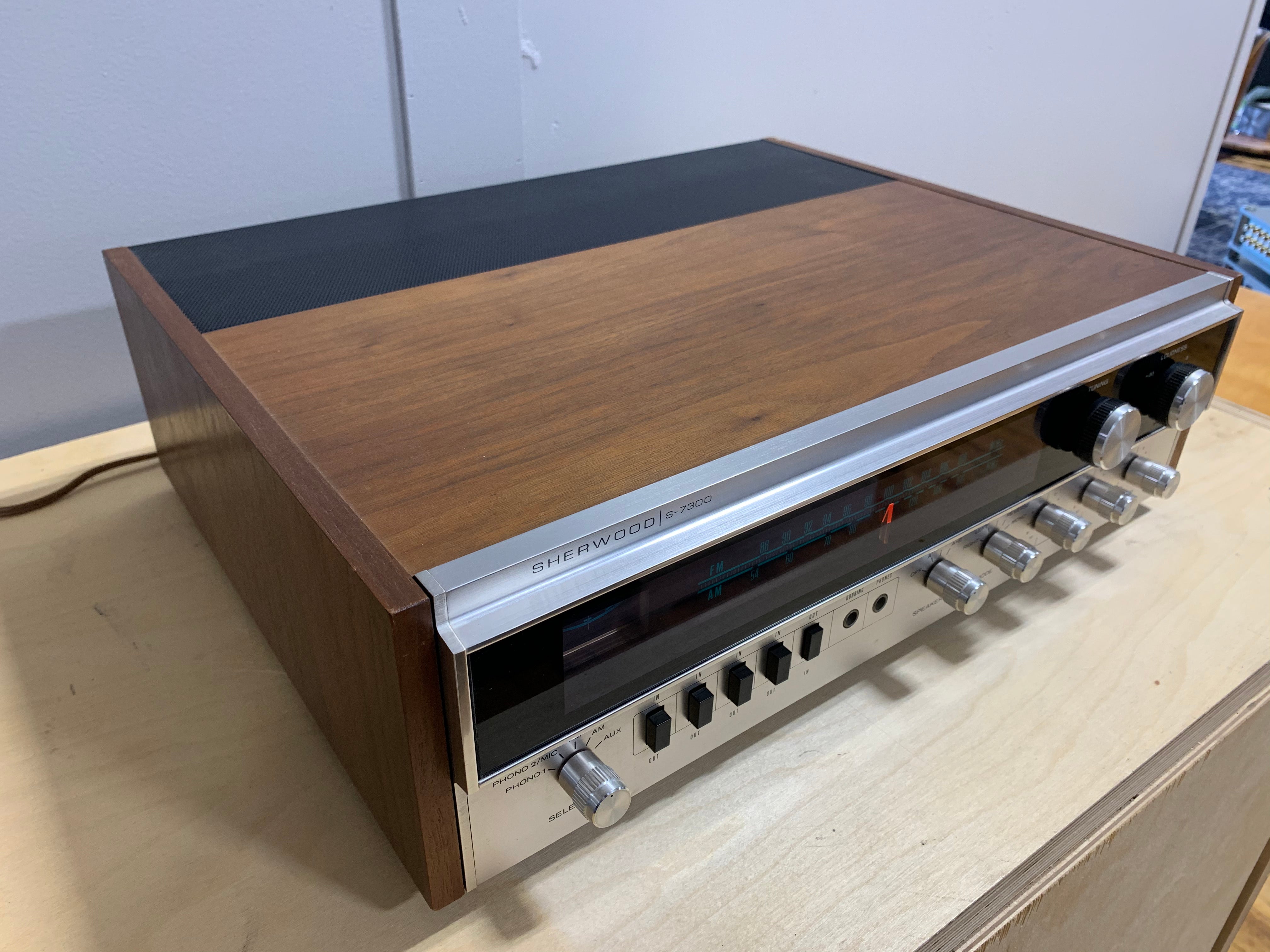 Sherwood S-7300 Vintage Stereo Receiver - SOLD