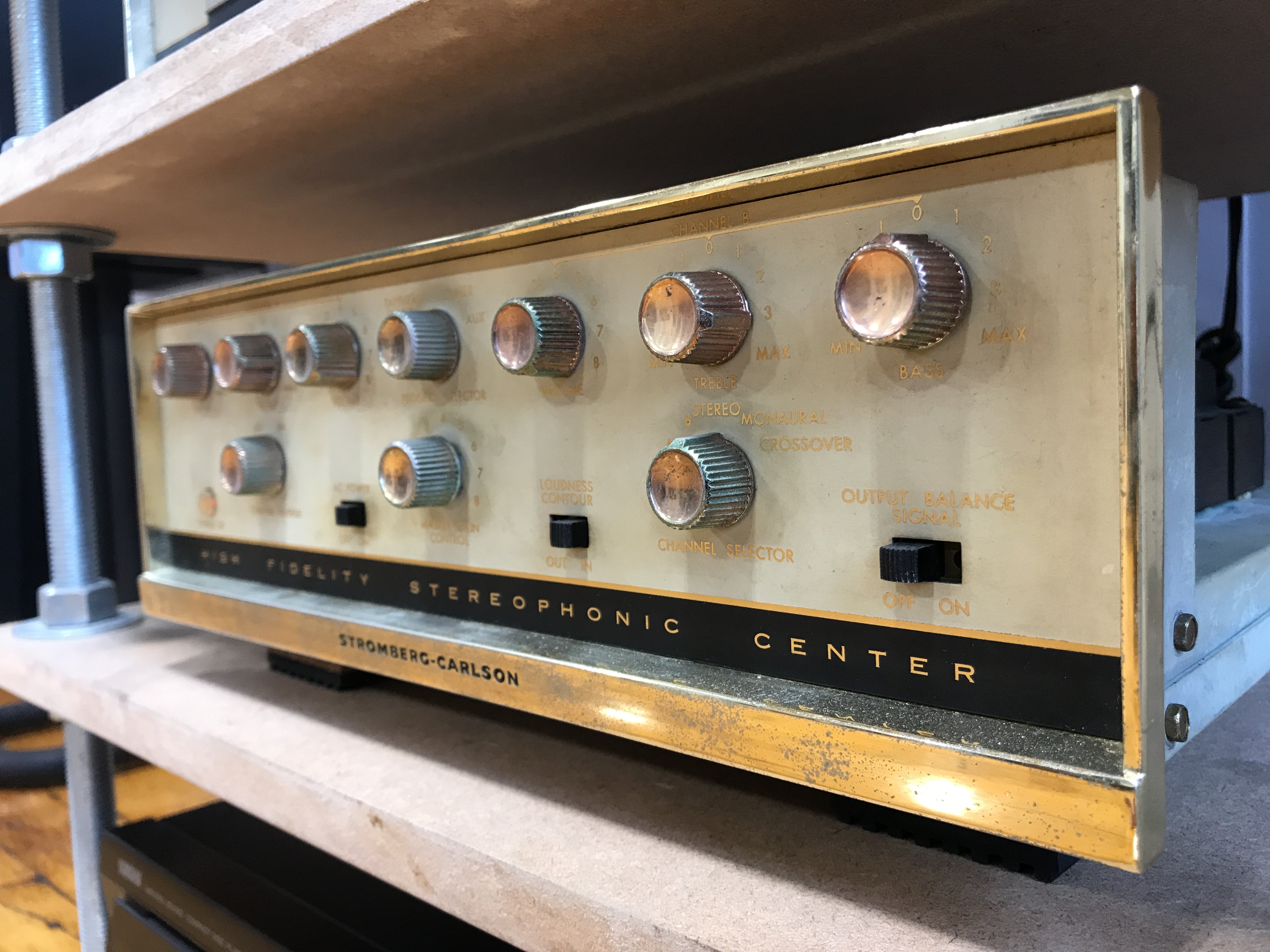 Stromberg Carlson Integrated Amp & Tuner, Tube Power, Serviced - SOLD