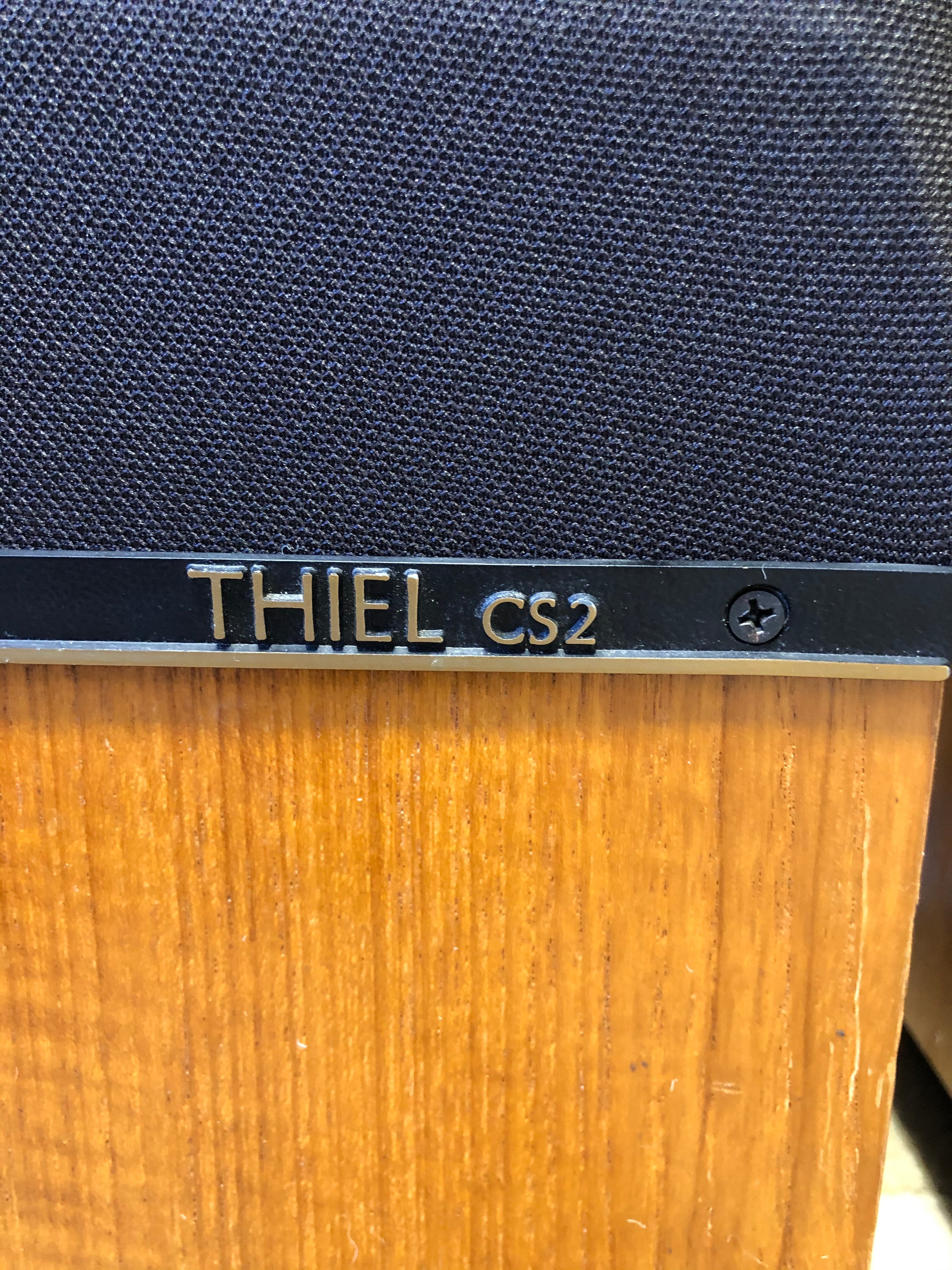 Thiel Audio CS2 "Coherent Source" Vintage Loudspeakers -SOLD