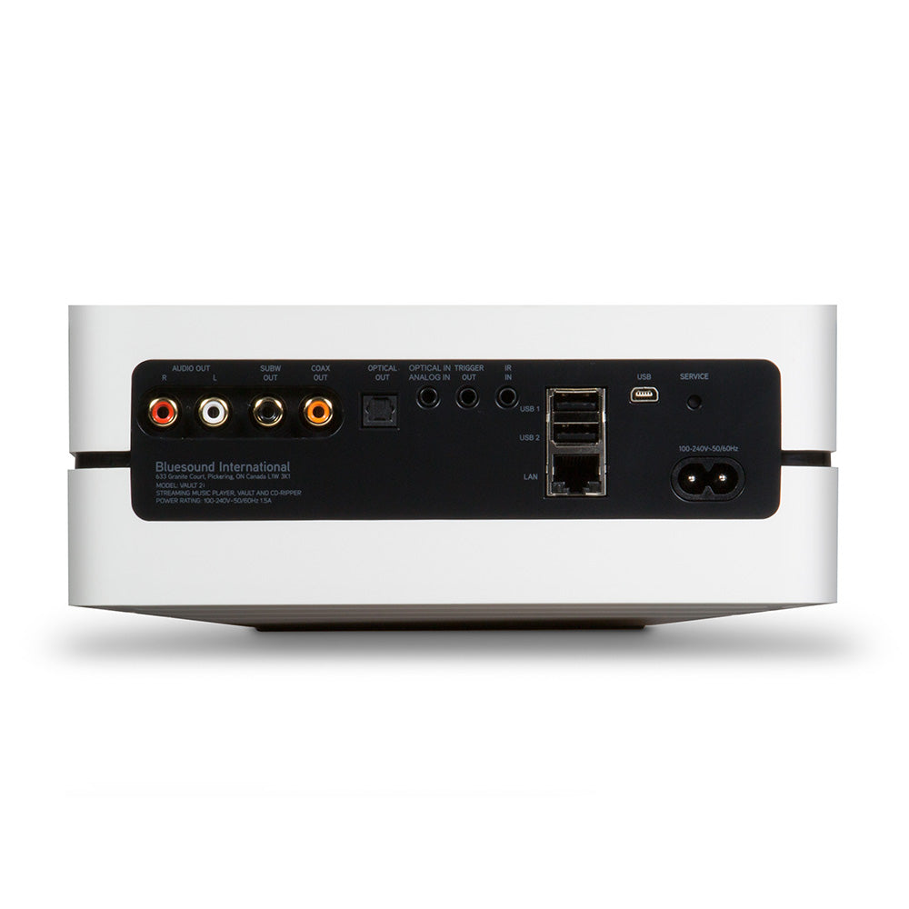 VAULT 2i Hi-Resolution CD Ripper, Streamer, and 2TB Network Server