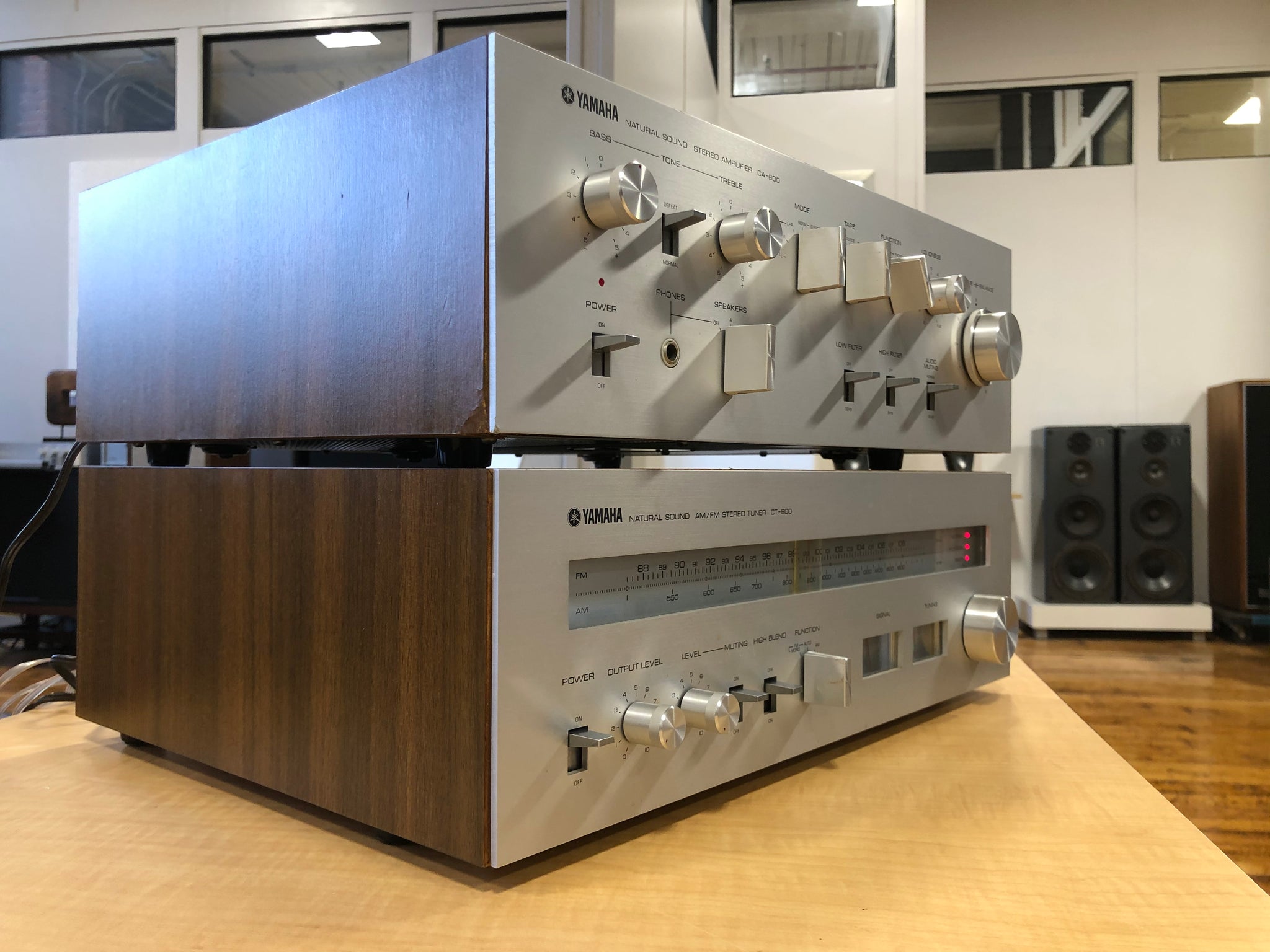 Yamaha CA-600 and CT-800 Vintage Hifi Combo - SOLD – Holt
