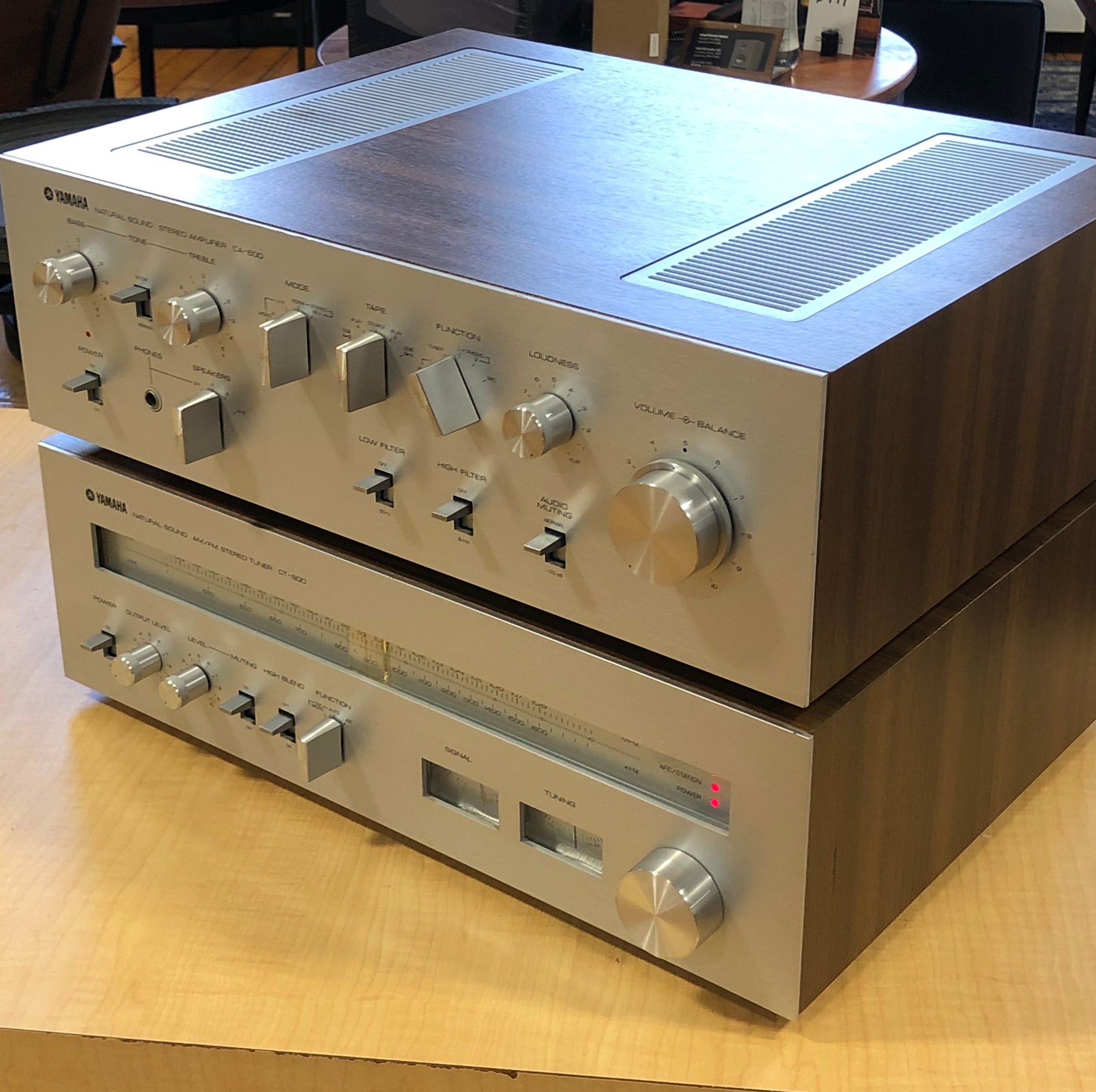 YAMAHA プリメインアンプ CA-600 Yamaha CA-600 Vintage Integrated Stereo Amplifier Tested