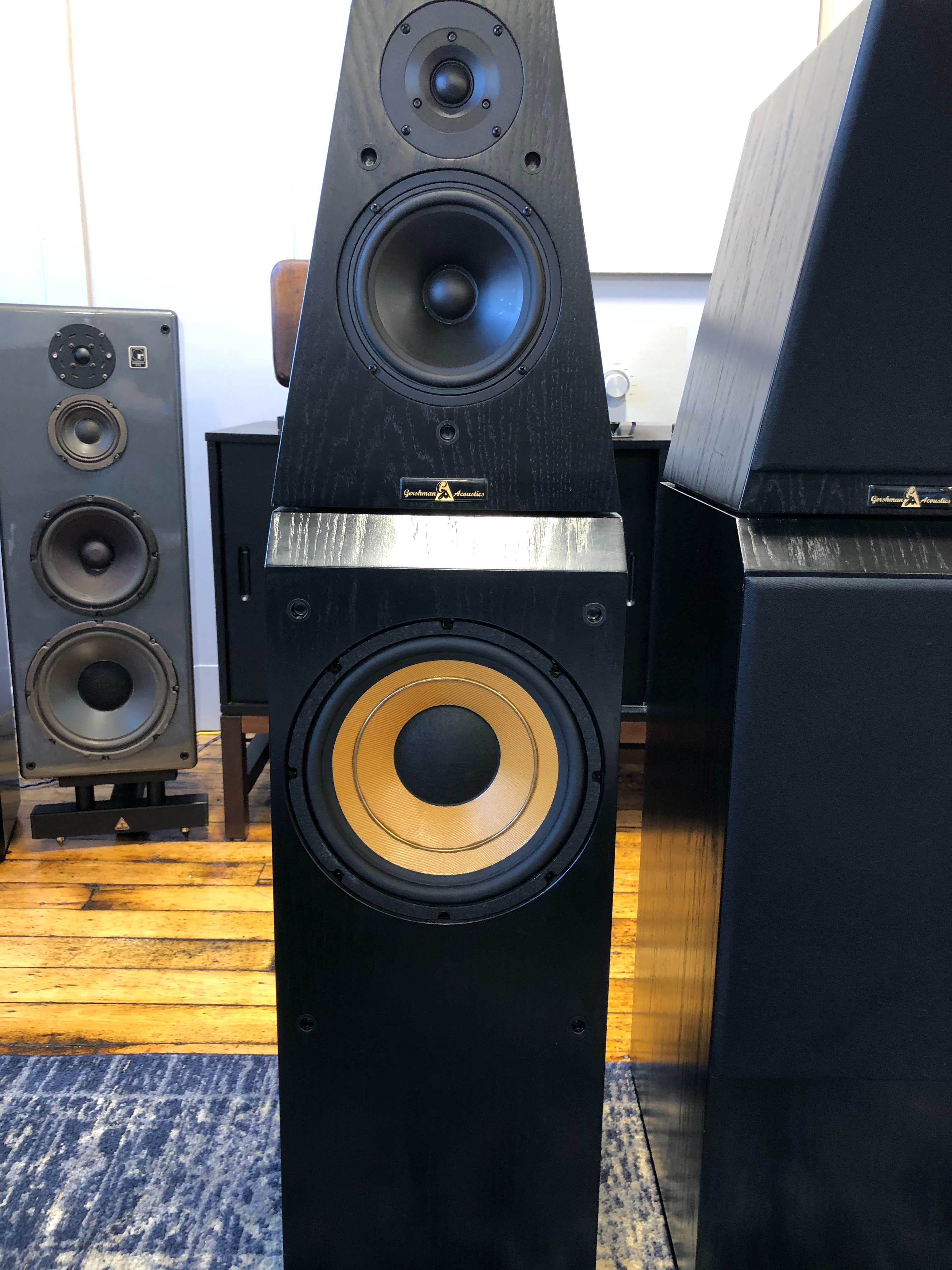 Gershman Acoustics X1/SW1 High Performance Loudspeakers - SOLD