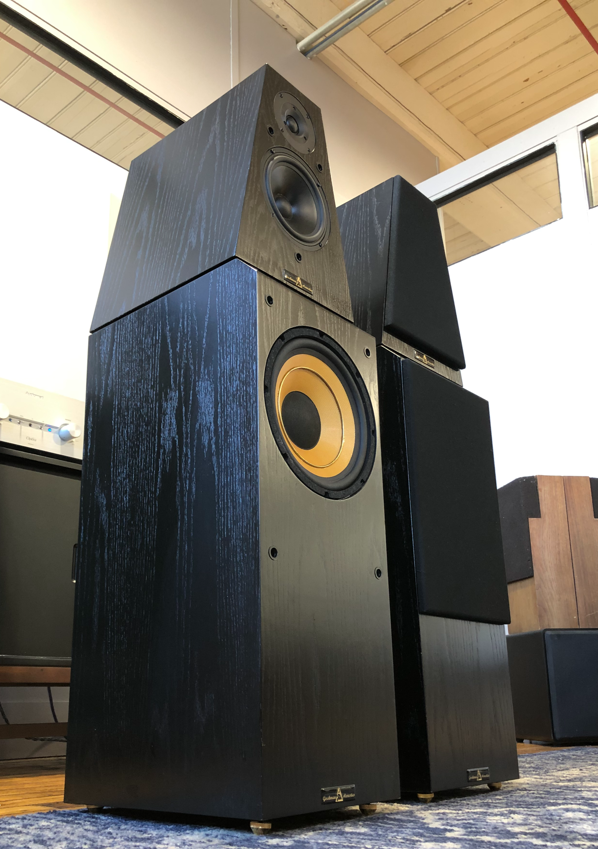 Gershman Acoustics X1/SW1 High Performance Loudspeakers - SOLD