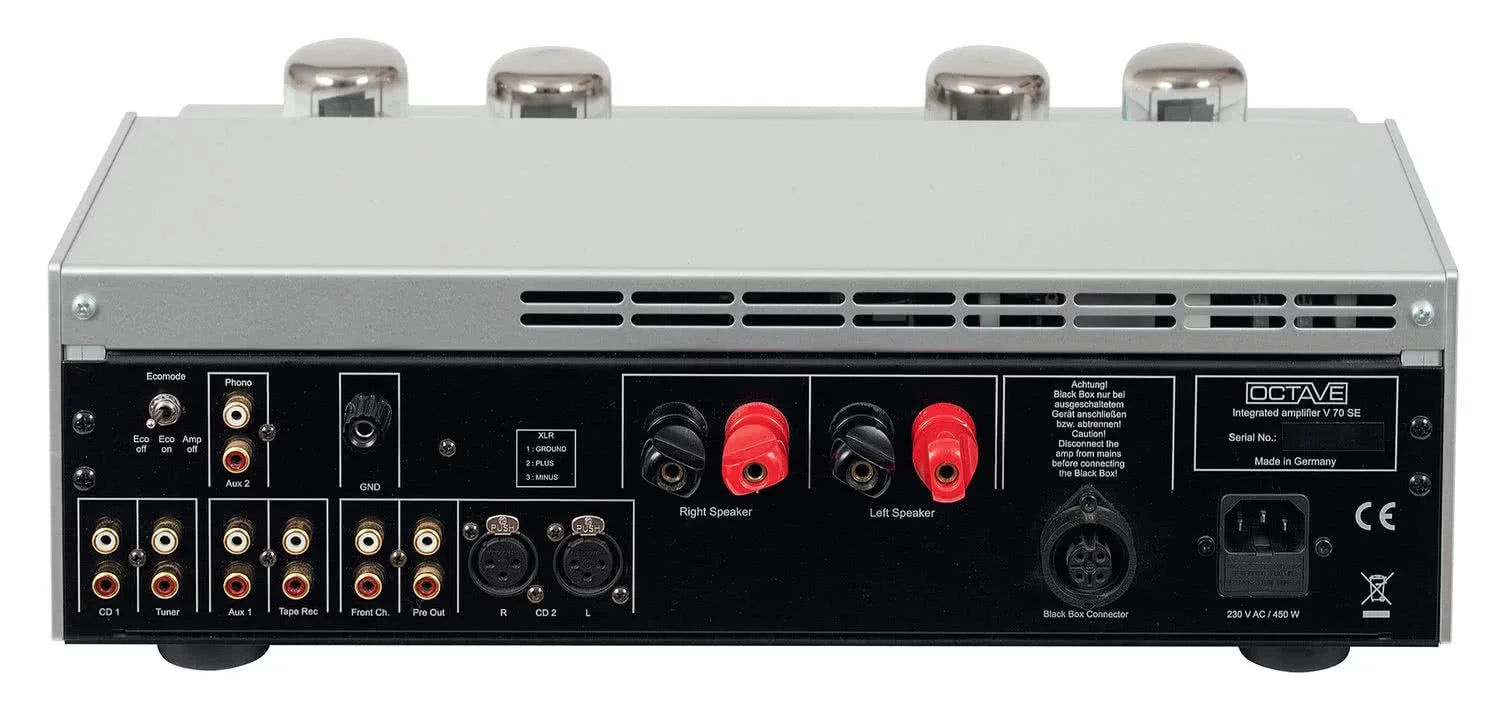 Octave Audio V70SE Tube Integrated, Optional Phono