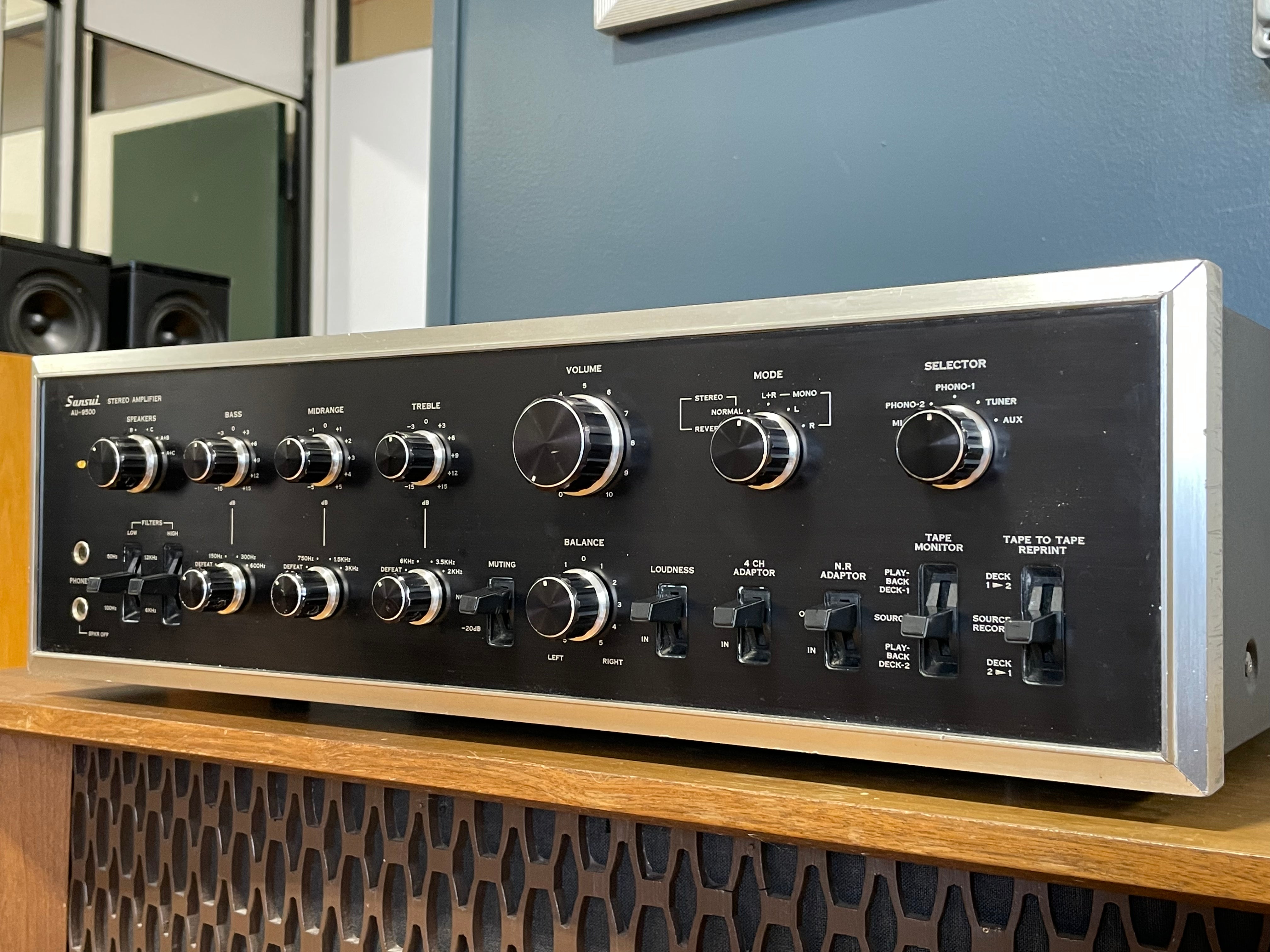 Sansui, AU-9500 "One of the Greatest Vintage Integrated Amps Ever!" - SOLD