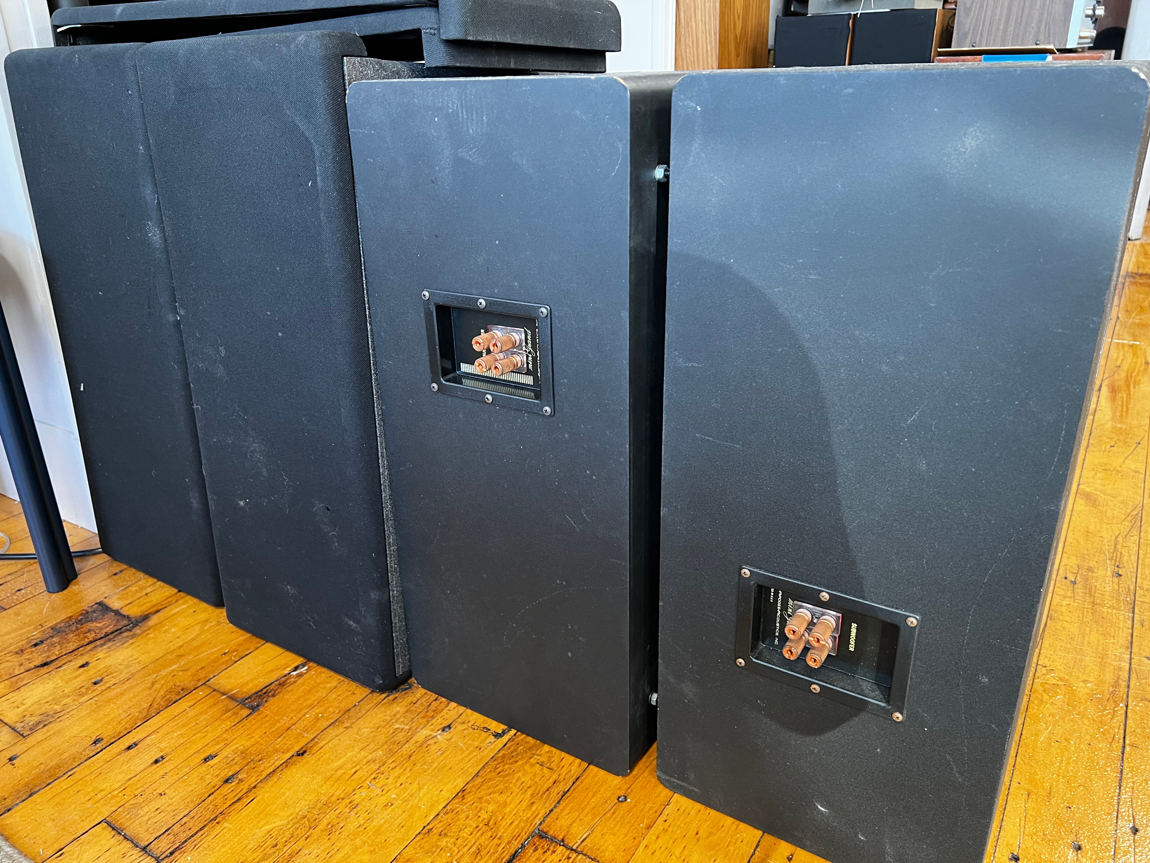 Apogee Acoustics Stage Subwoofers & DAX Crossover - SOLD