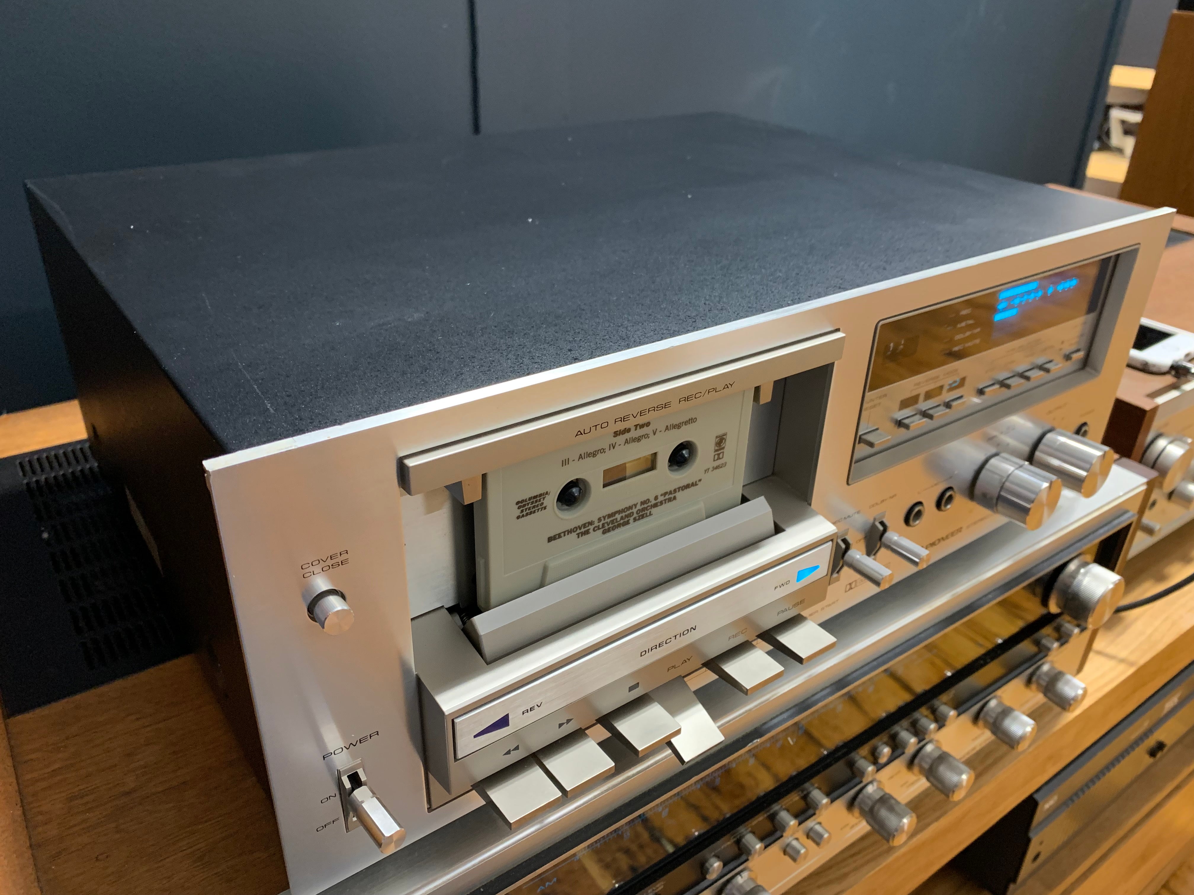 Pioneer CT-F750 Auto Reverse Cassette Deck - SOLD