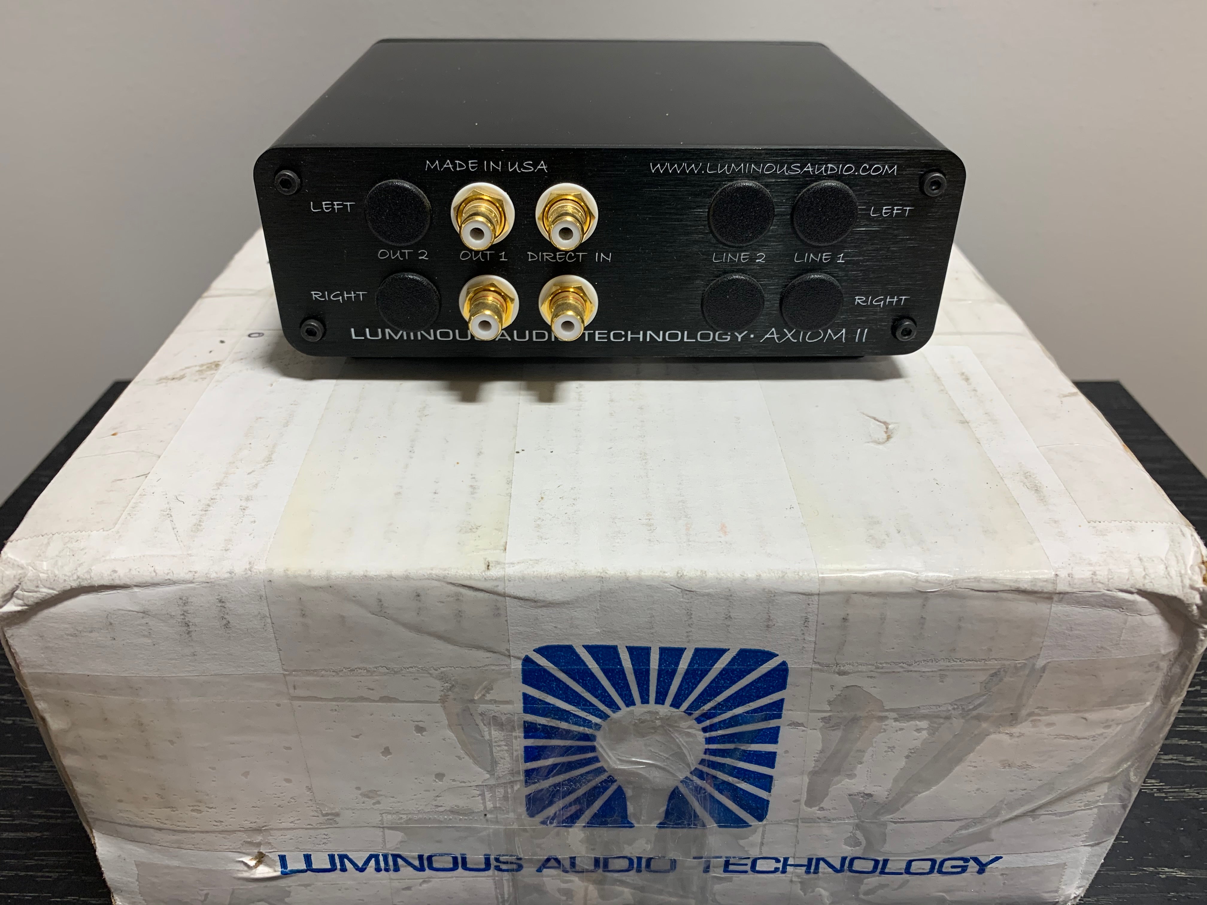 Luminous Audio Technology Axiom II Passive Preamplifier - SOLD