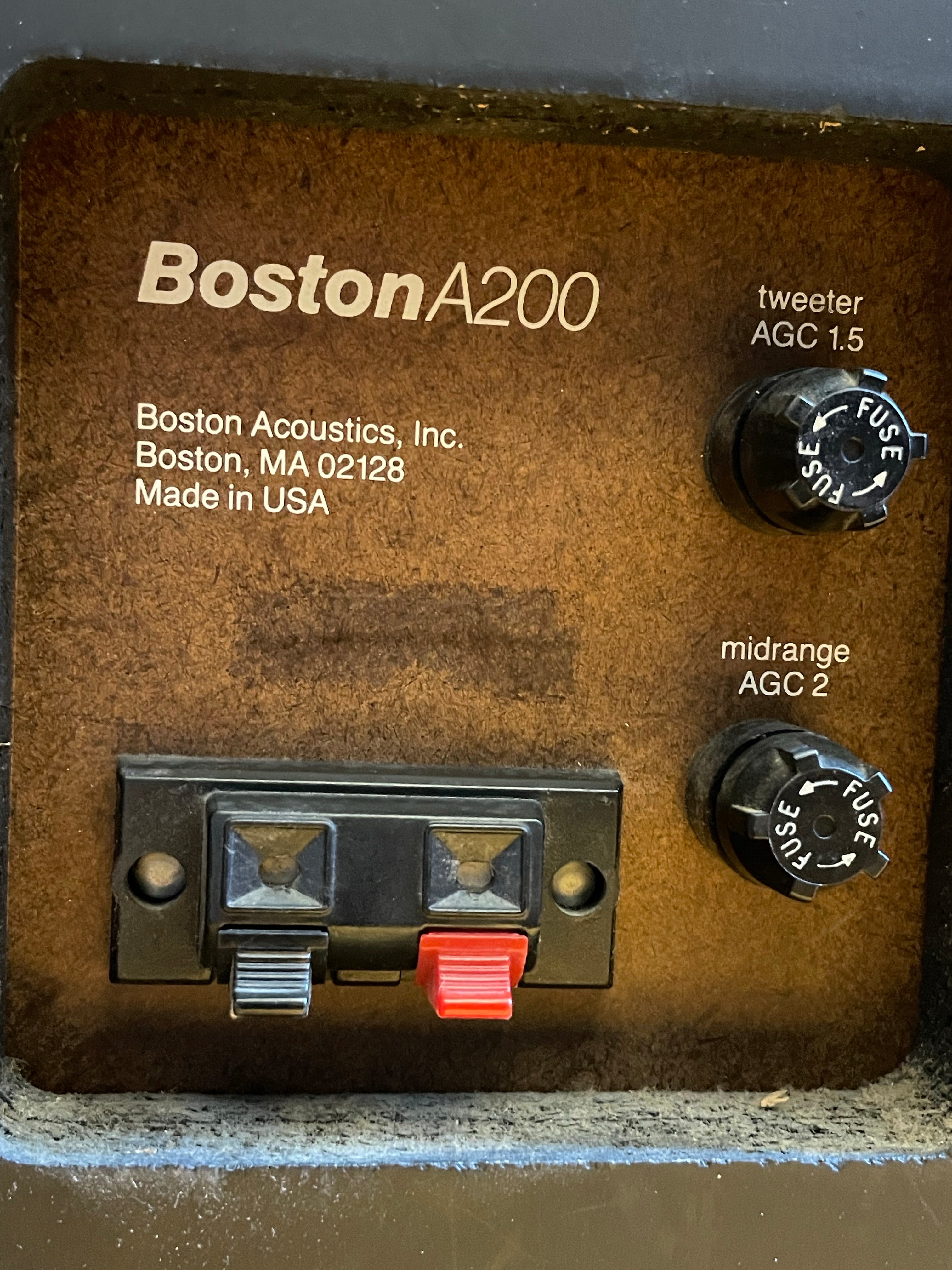 Boston Acoustics, A200 "Unicorns" - SOLD