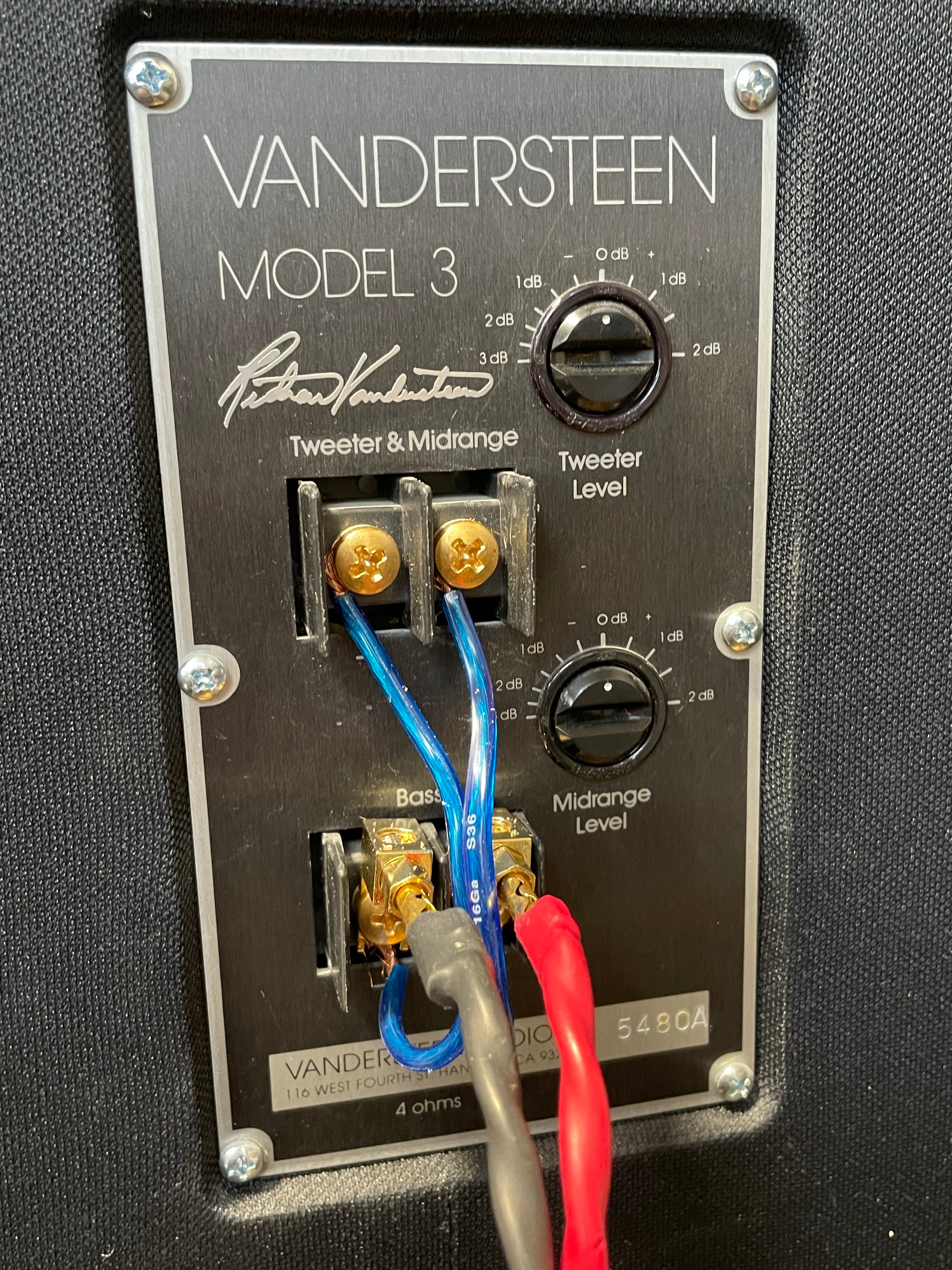 Vandersteen Audio Model 3A "Signature" Loudspeakers - SOLD