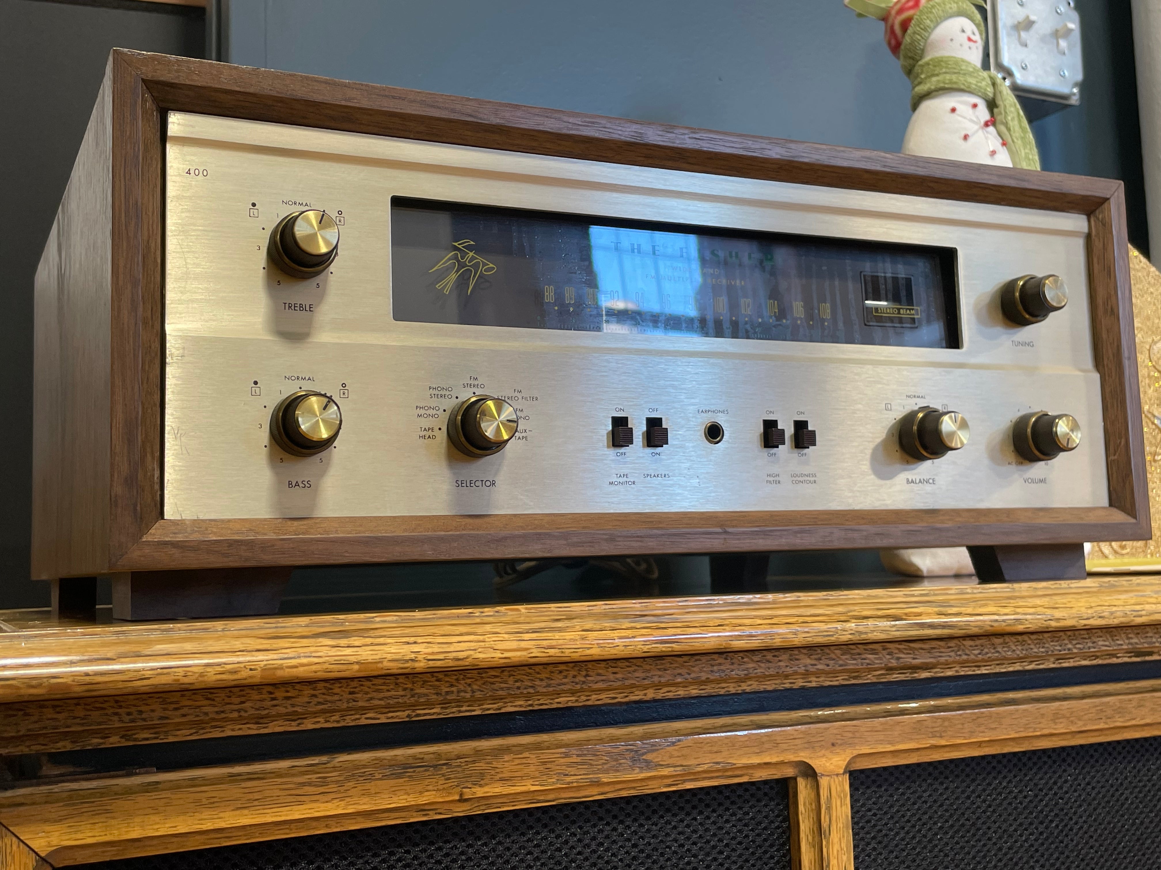 Fisher 400 Tube Receiver "Vintage Beauty" - SOLD