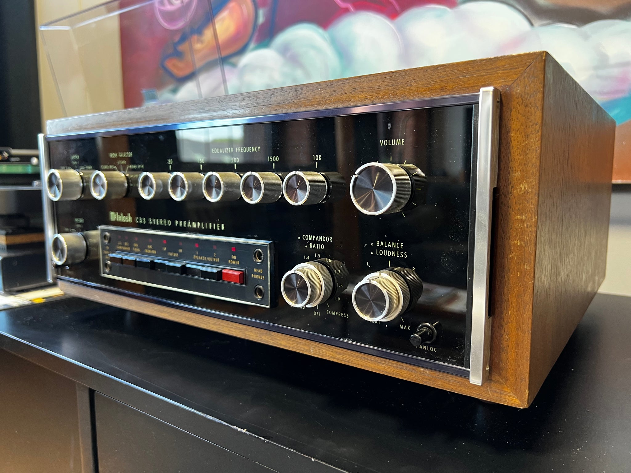McIntosh C33 Preamp, Vintage Beauty - SOLD – Holt Hill Audio