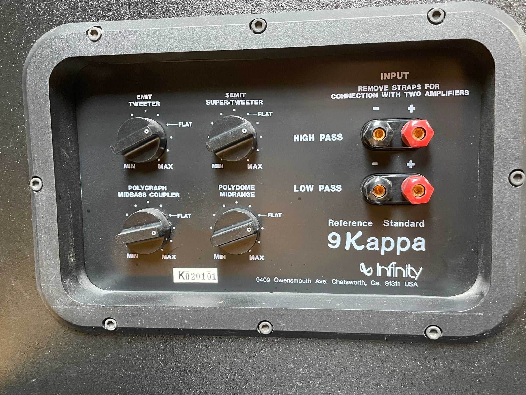 Infinity Kappa 9, Top of the Line, Incredible Full-Range Classics - SO –  Holt Hill Audio