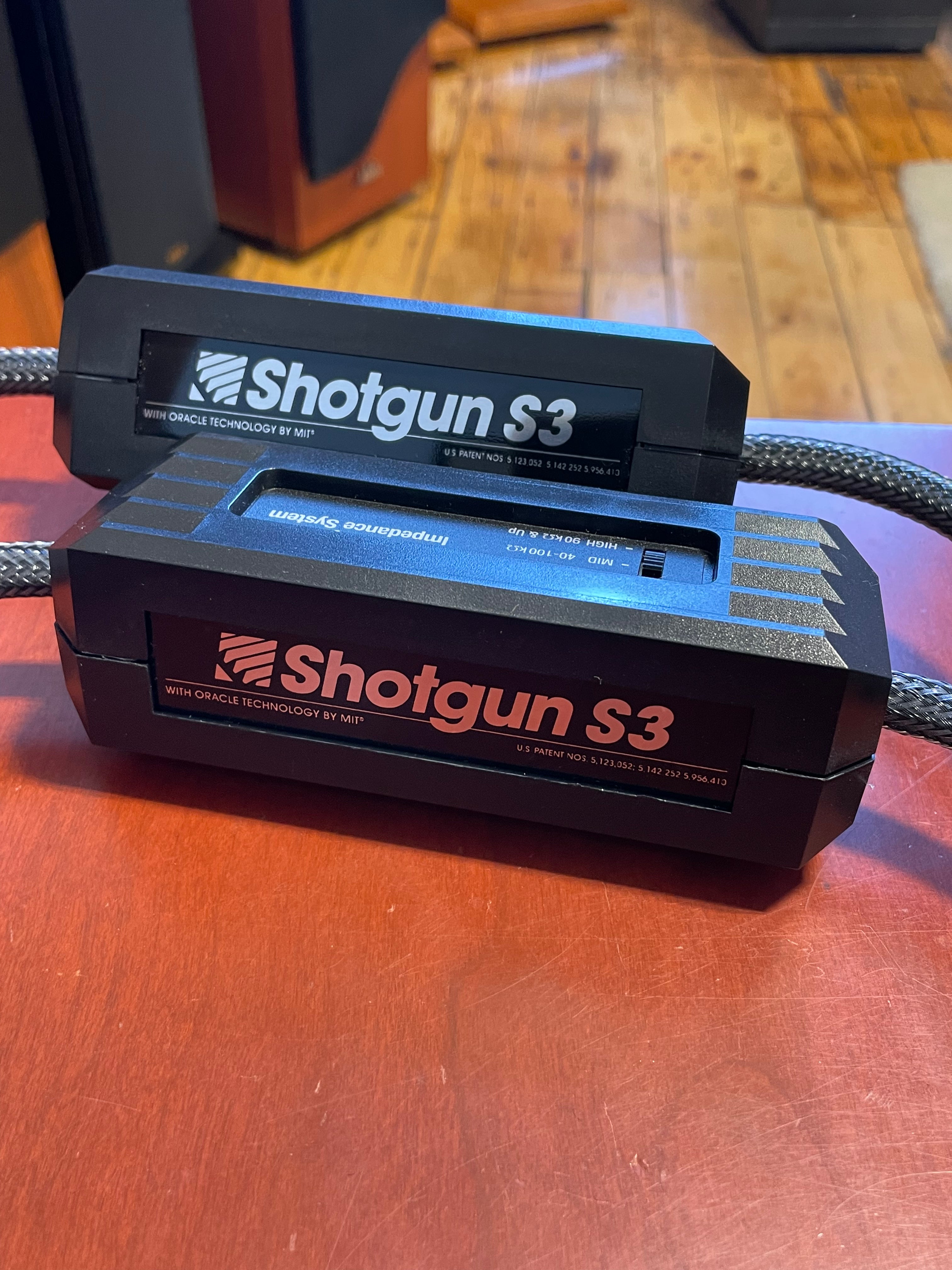 MIT Shotgun S3 RCA Interconnects, 1M Pair - SOLD
