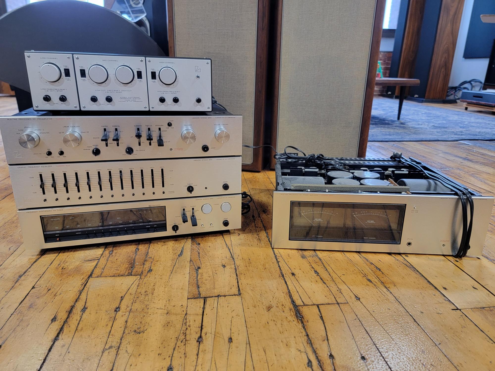 Luxman Lab Series Stack - 70s Hi End